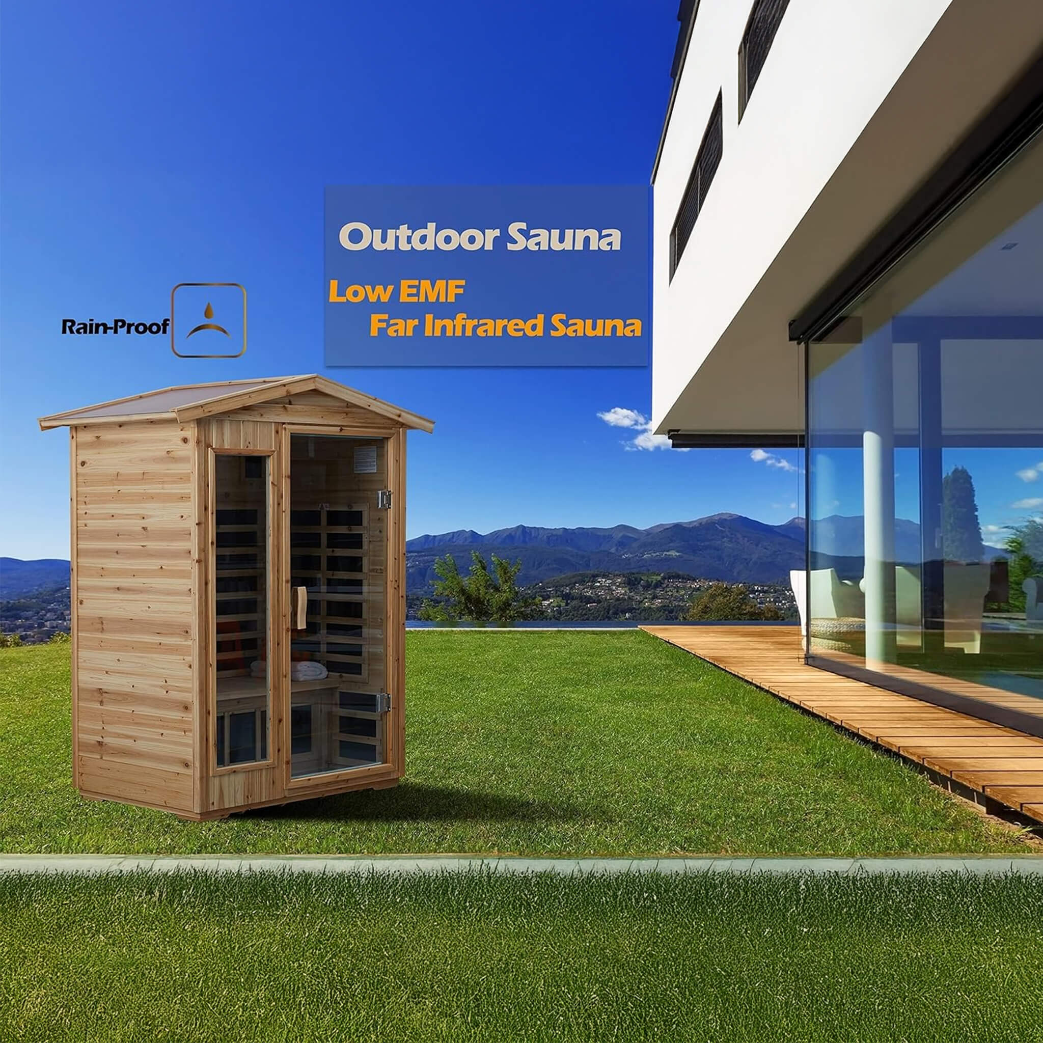 Thermora Vexa 2-Person Outdoor Infrared Sauna