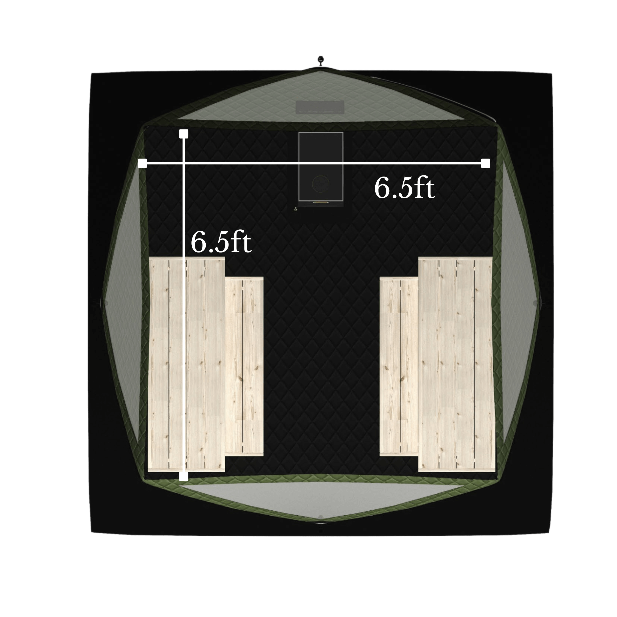 KYFE Portable Wood-Burning Sauna Tent