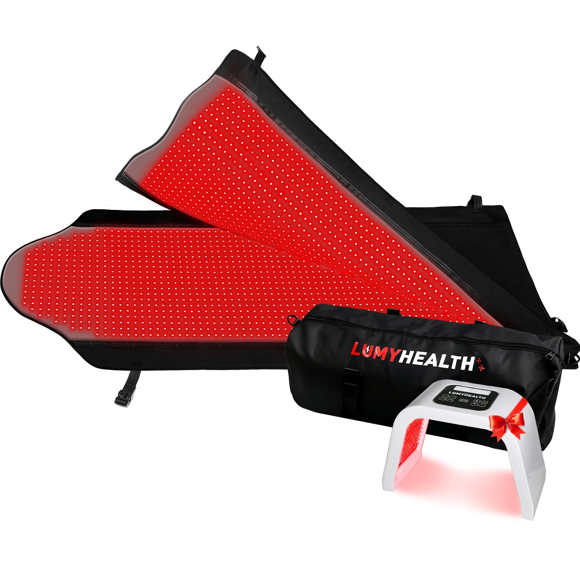 LUMYHEALTH Red Light Therapy Bag For Full Body - Infrared Recovery System (660nm + 850nm)