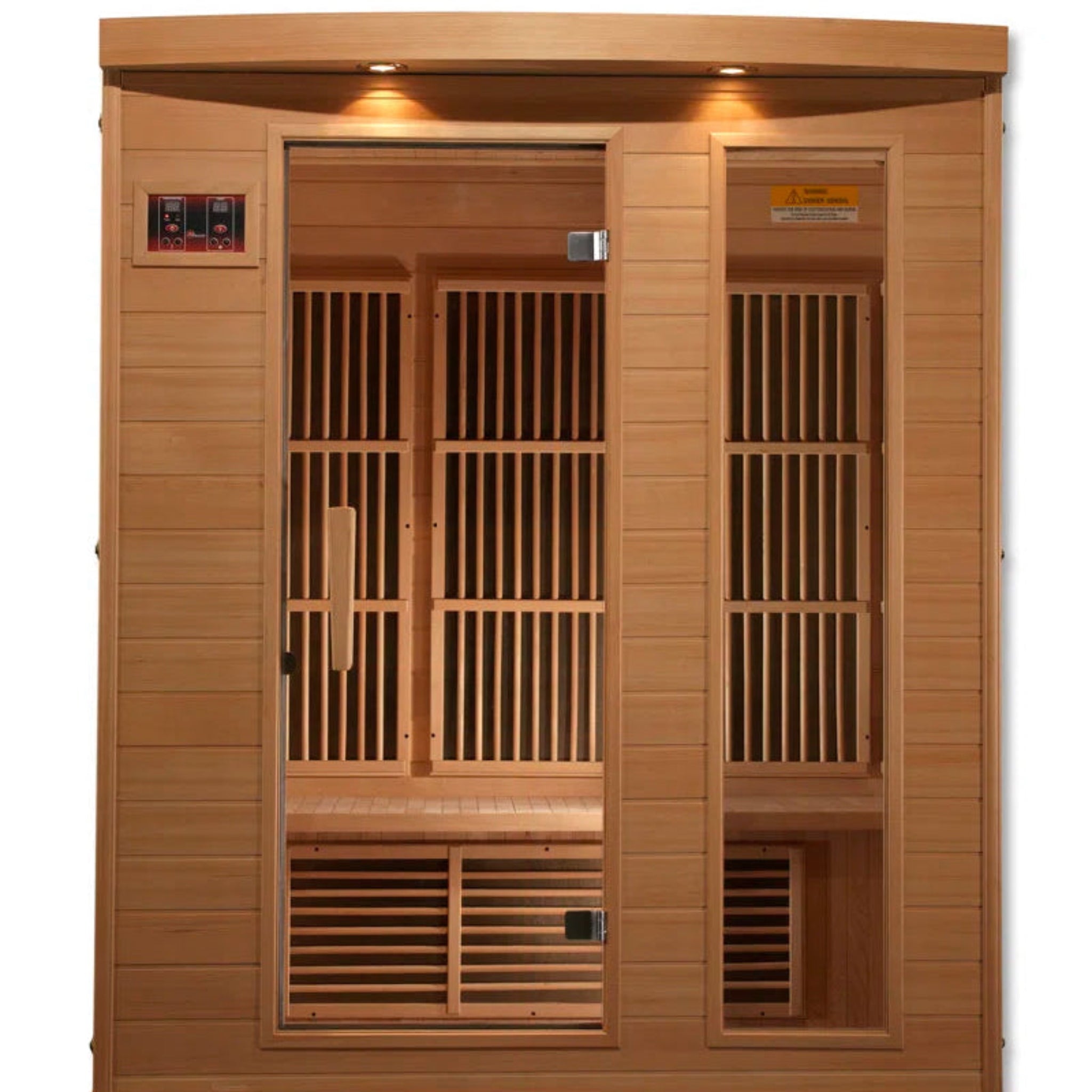 3 - Person FAR Infrared Sauna in Hemlock