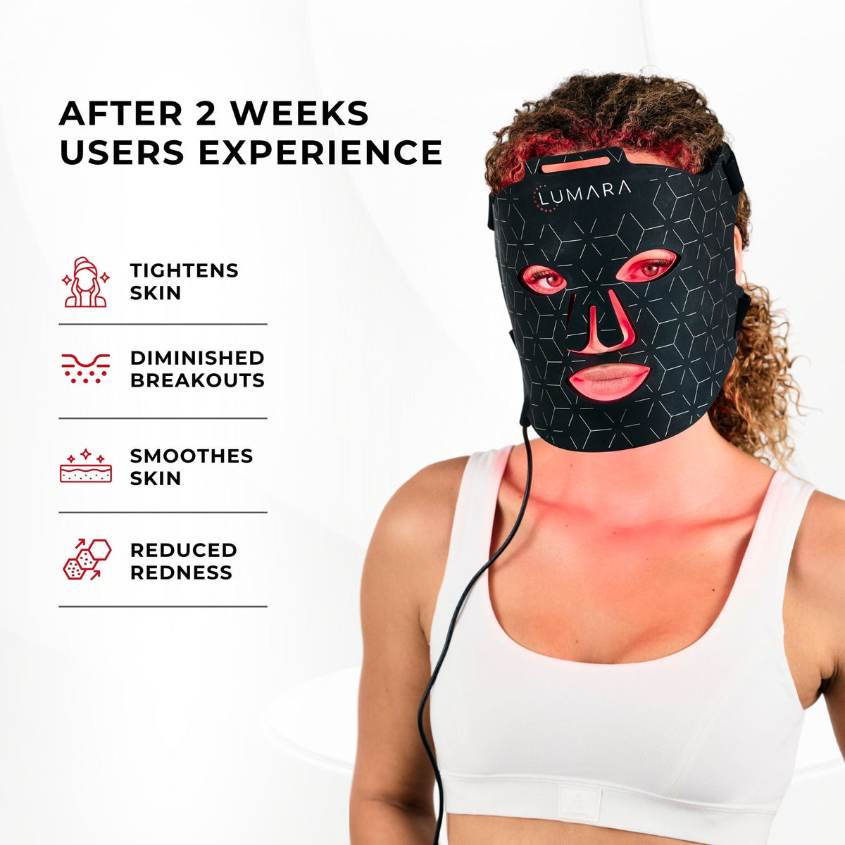 Lumara VISO Red Light Therapy Mask | FDA 510(k) Cleared