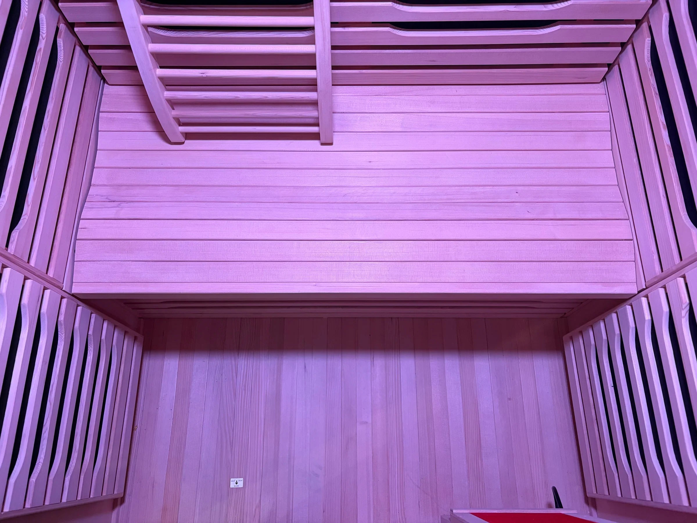 Infrared Sauna - Milano Series 2-Person (Full Spectrum + Red Light Heater)