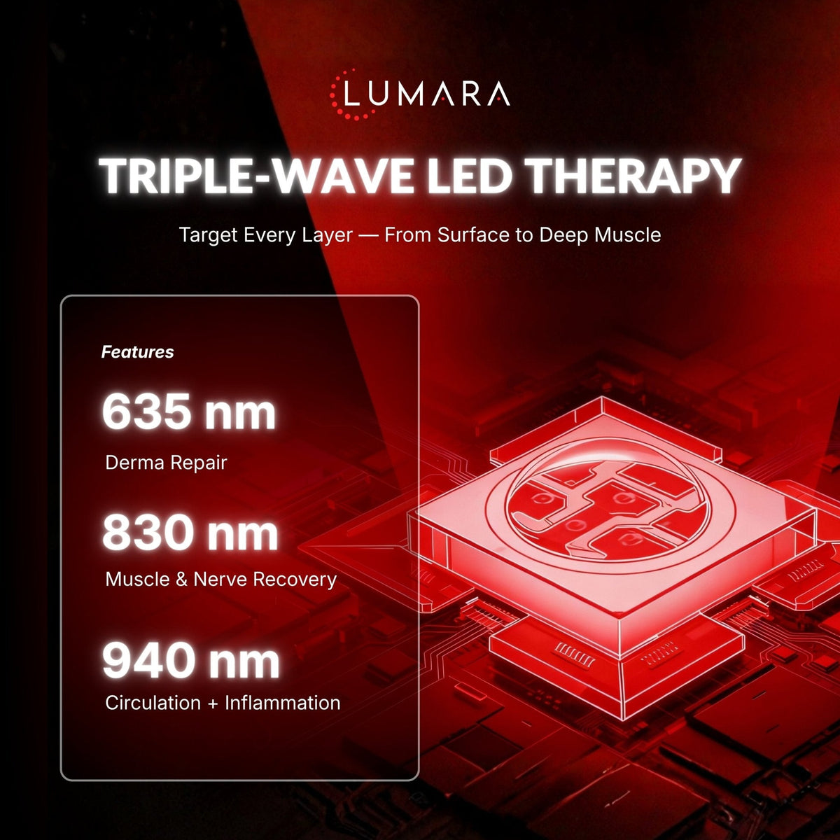 Lumara Light Therapy Pad