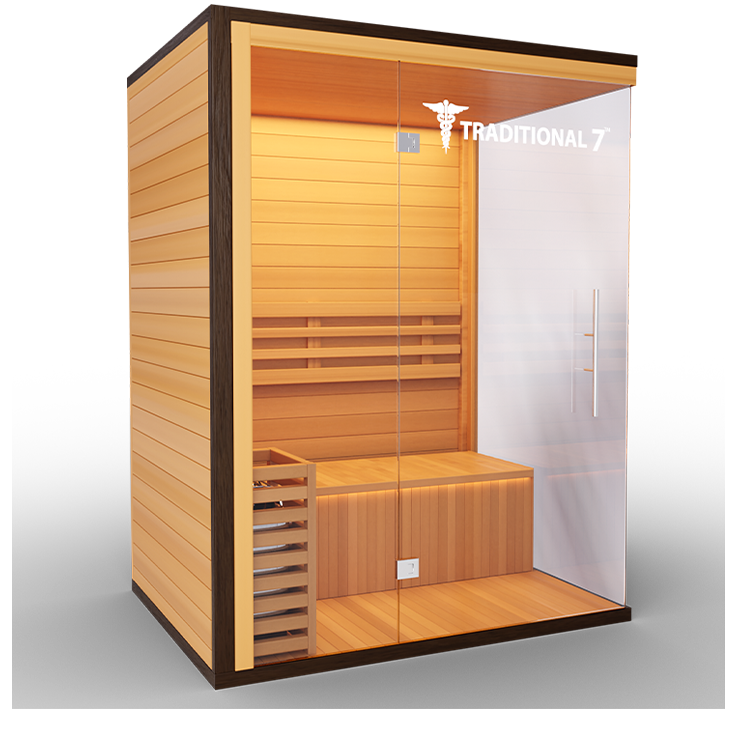 3 Person Home Steam Sauna | Traditional 7™ by Medical Saunas