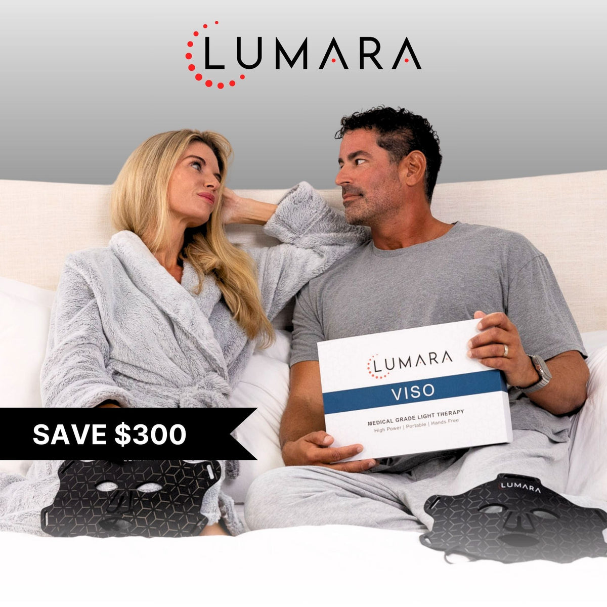 Lumara VISO Red Light Therapy Mask | FDA 510(k) Cleared