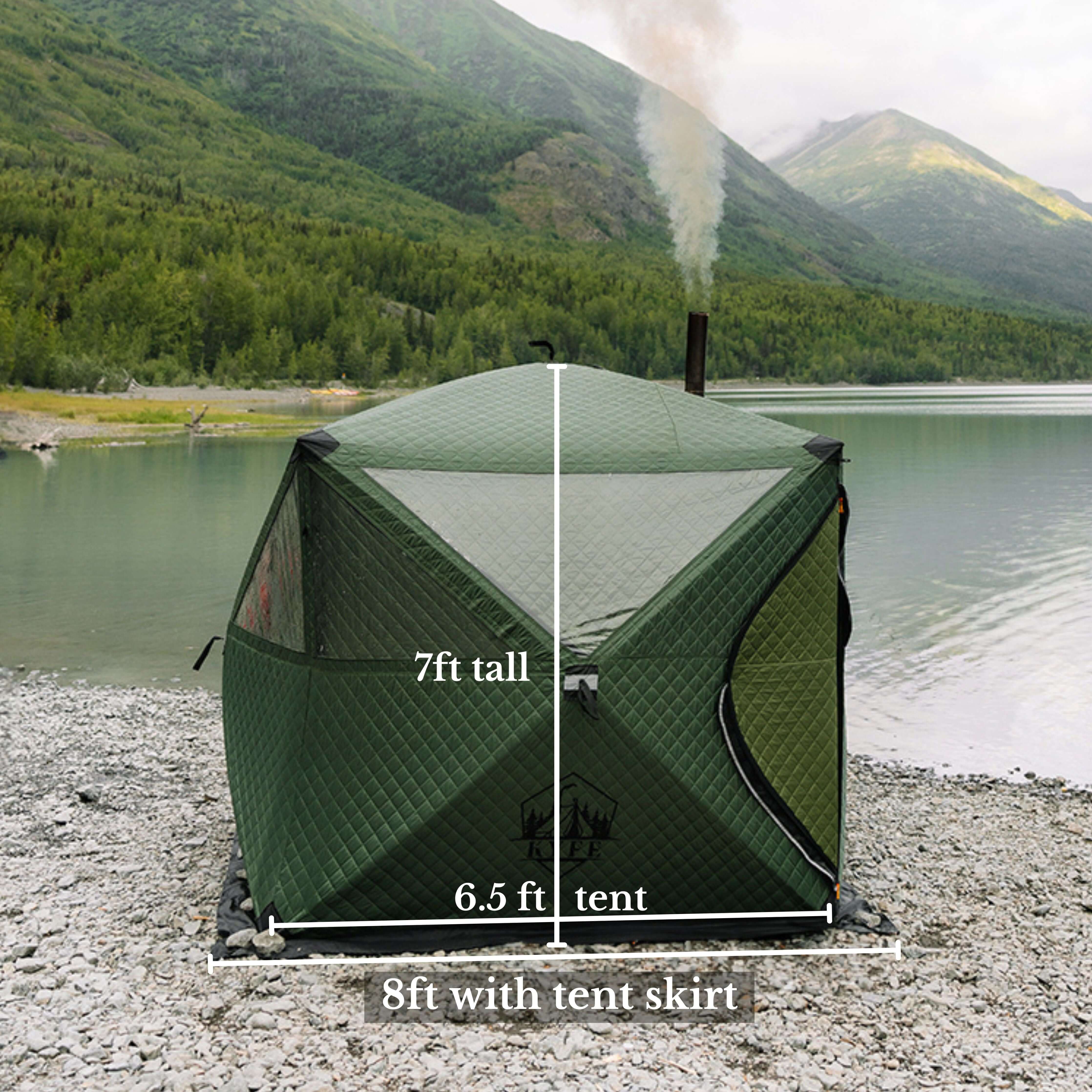 KYFE Portable Wood-Burning Sauna Tent
