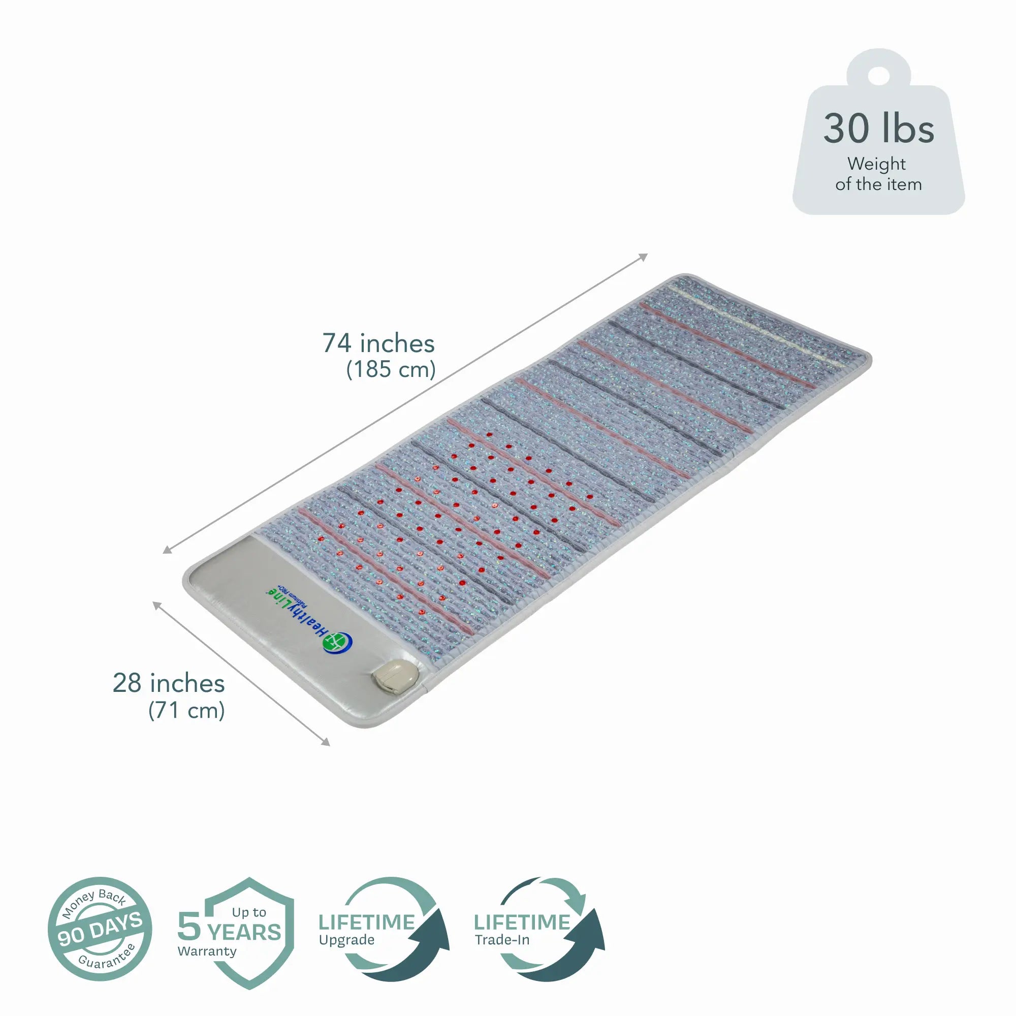 PEMF Therapy Mat - Platinum Series (Customizable Full-Body System)