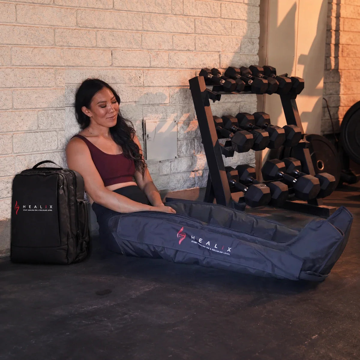 HEALiX Flow Pro Compression Boots - Advanced 8 Chamber Recovery System