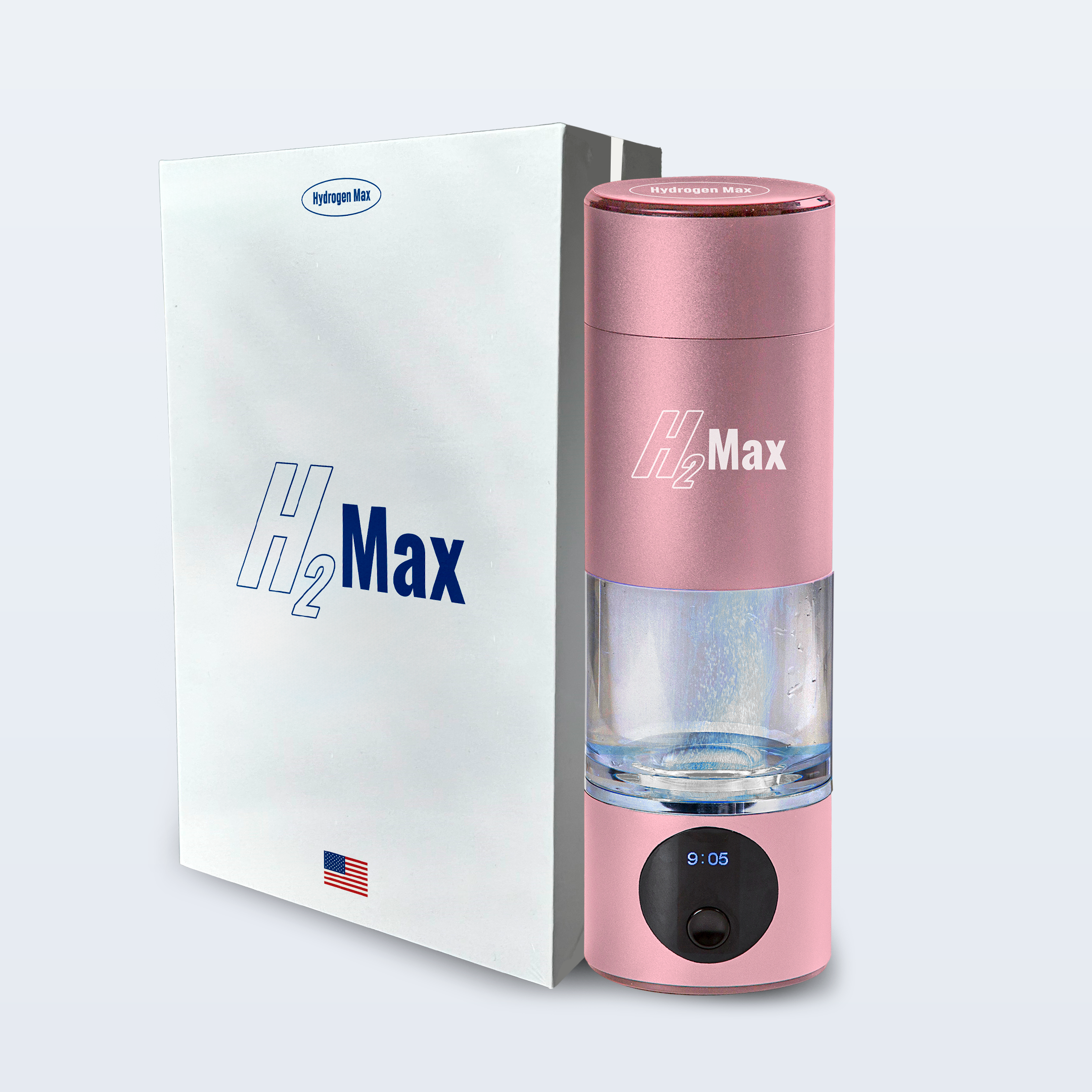 H2Max Hydrogen Water Bottle - High Concentration Portable Hydrogen Generator
