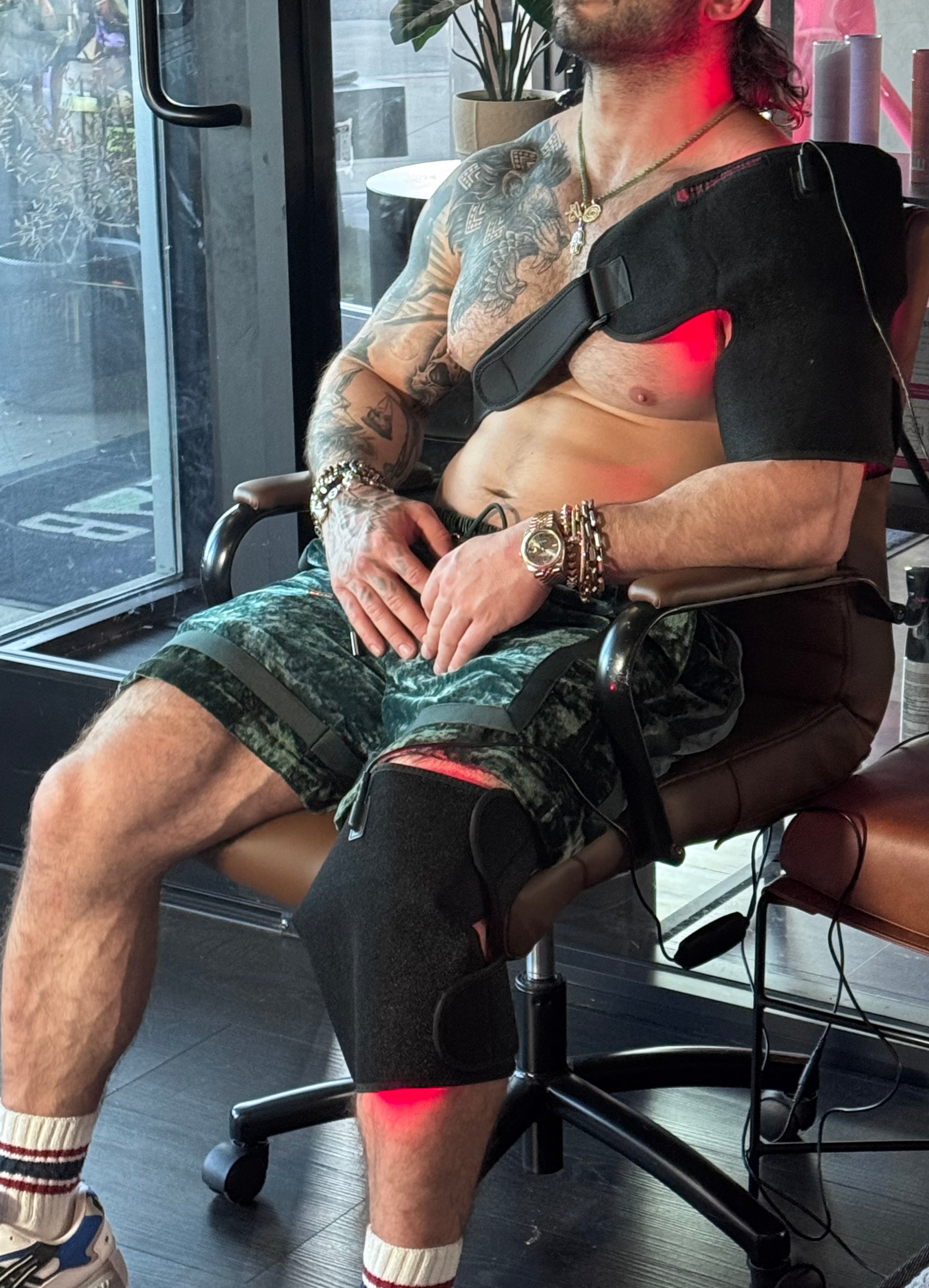 Red Light Therapy Full-Body Recovery Kit — 4 Device System (660nm + 850nm)
