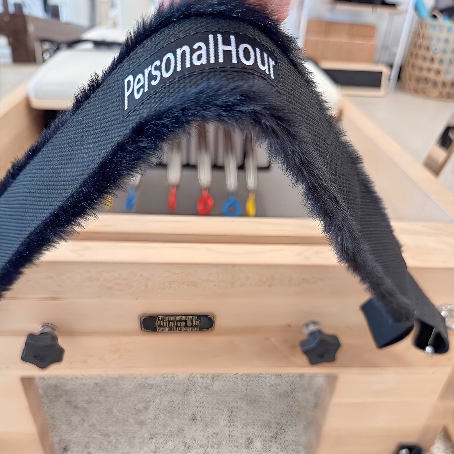 PersonalHour Fluffy Adjustable Reformer Foot Strap