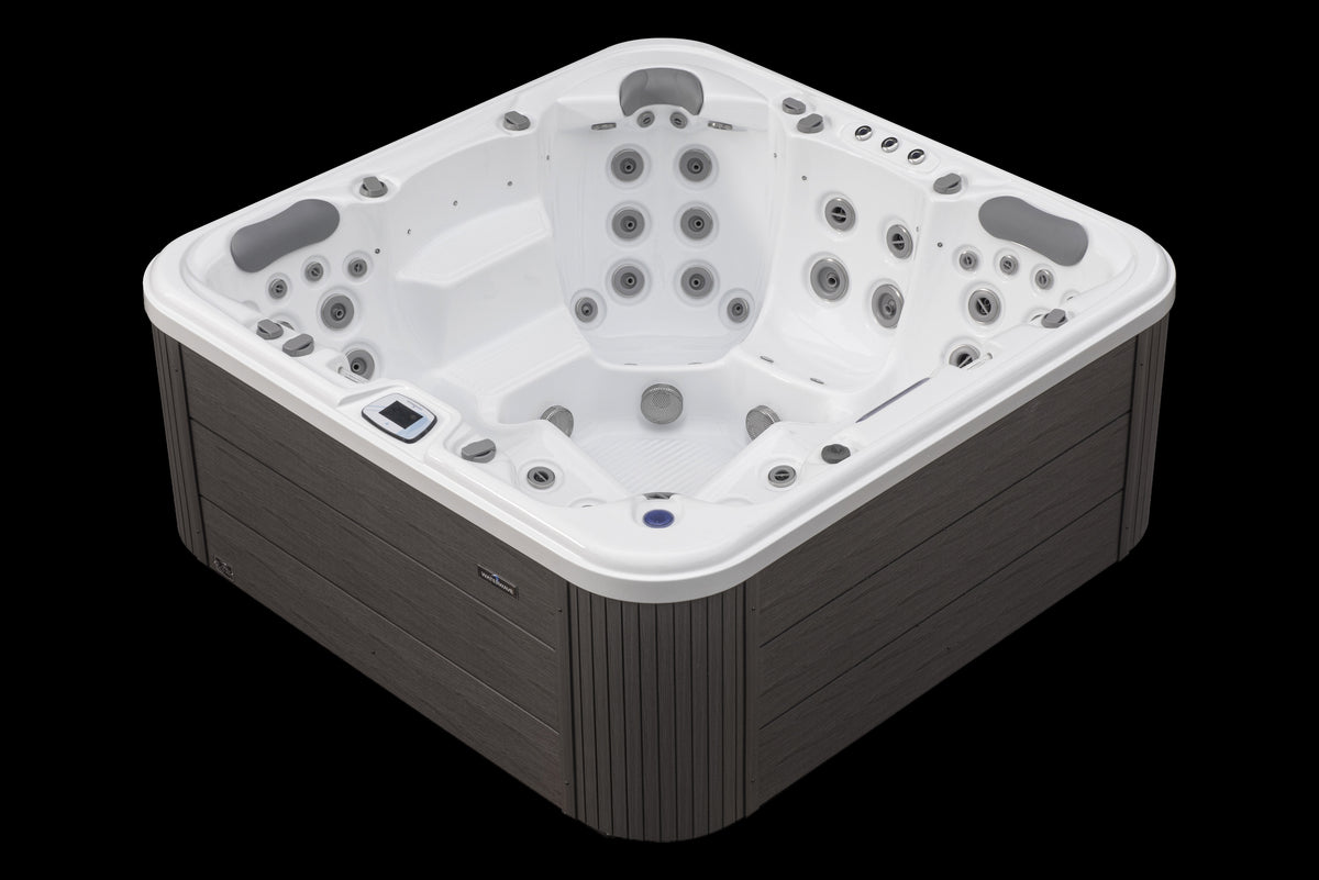 RiverSpas OTTAWA Premium 4-Person Dual-Lounger Hydrotherapy Spa
