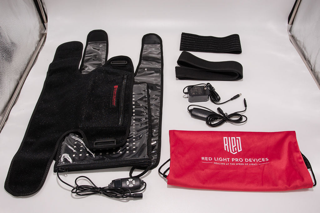 Red Light Therapy Full-Body Recovery Kit — 4 Device System (660nm + 850nm)