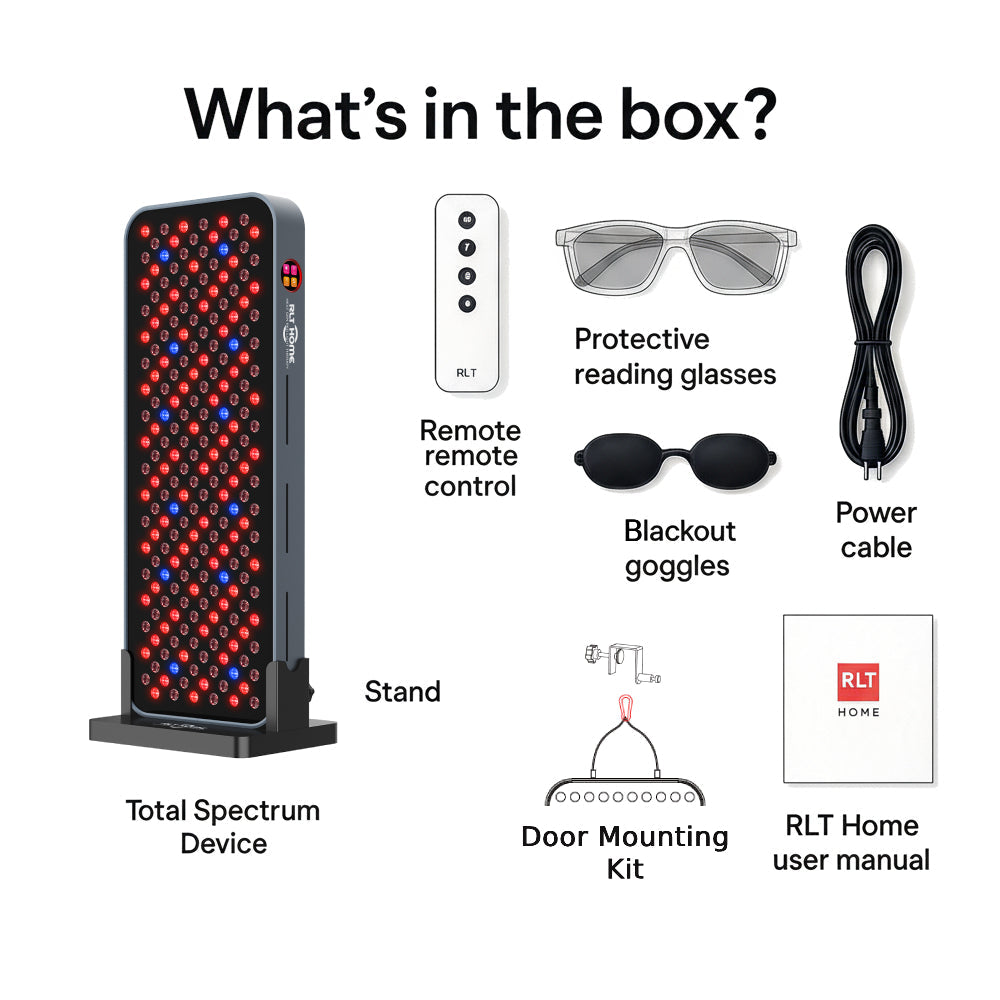 Red Light Therapy Panel - Total Spectrum COMPACT (Targeted 7 Wavelength System)