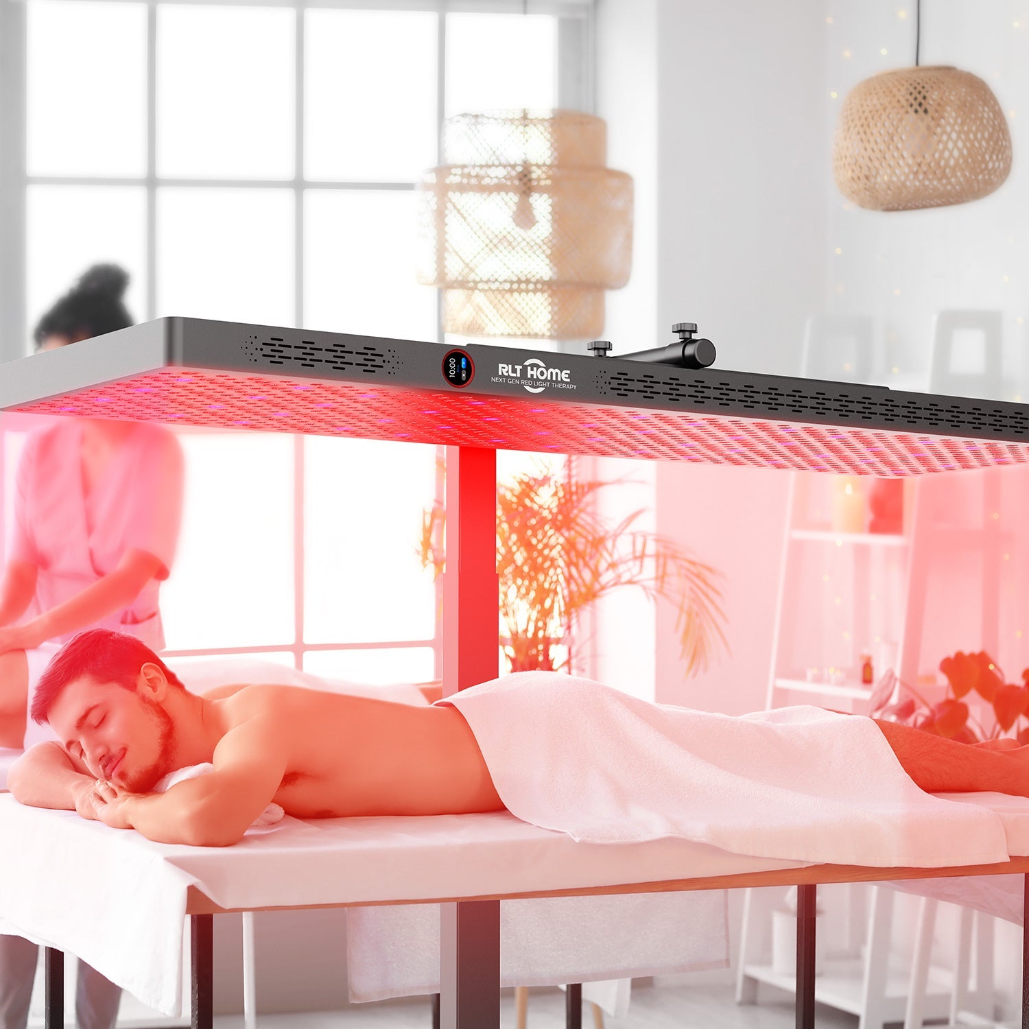 Red Light Therapy Panel -Total Spectrum ELITE (Full Body System and Electric Stand)