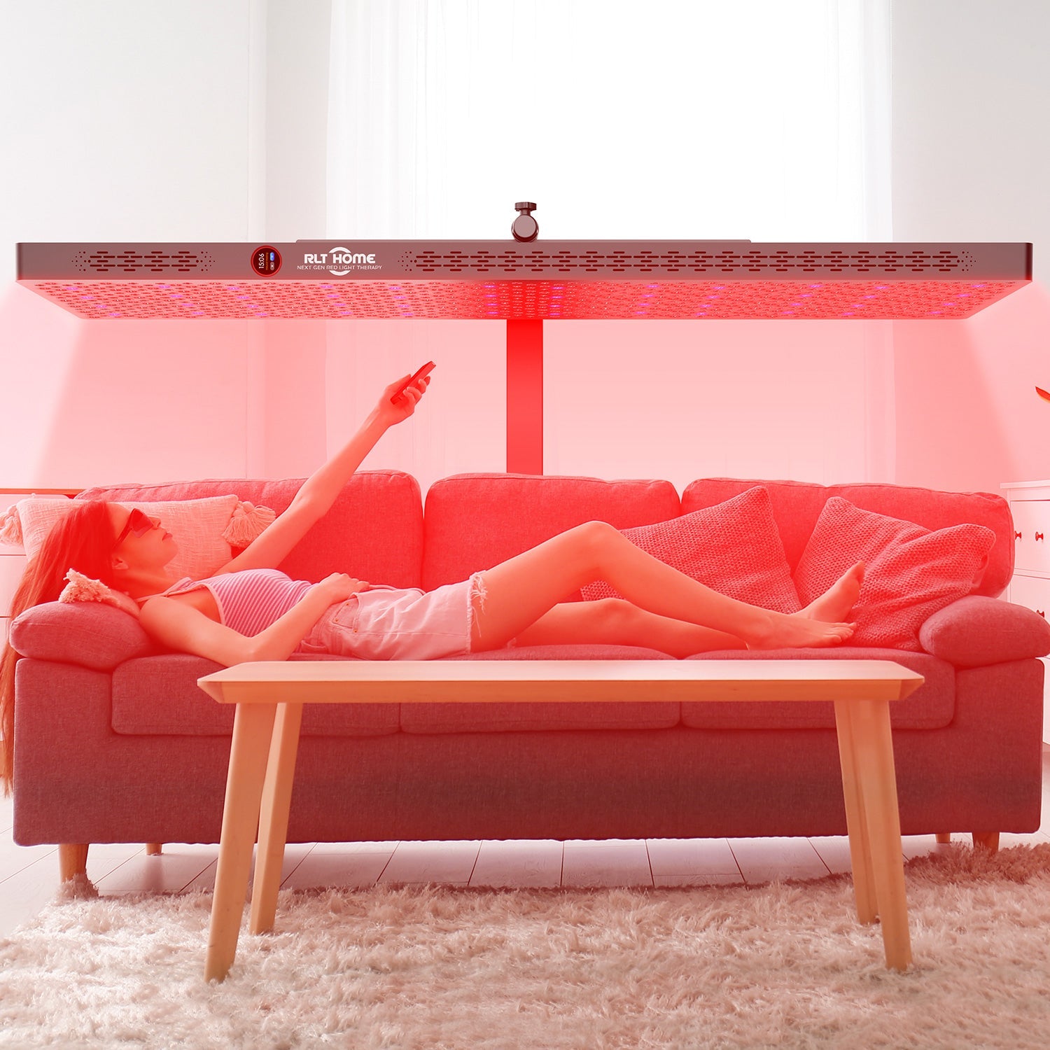 Red Light Therapy Panel -Total Spectrum ELITE (Full Body System and Electric Stand)