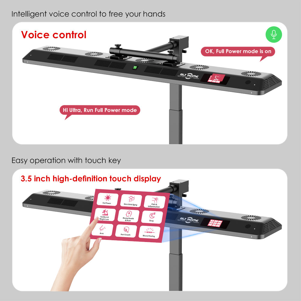 Red Light Therapy Panel -Total Spectrum ULTRA (Full Body System + Electric Stand)