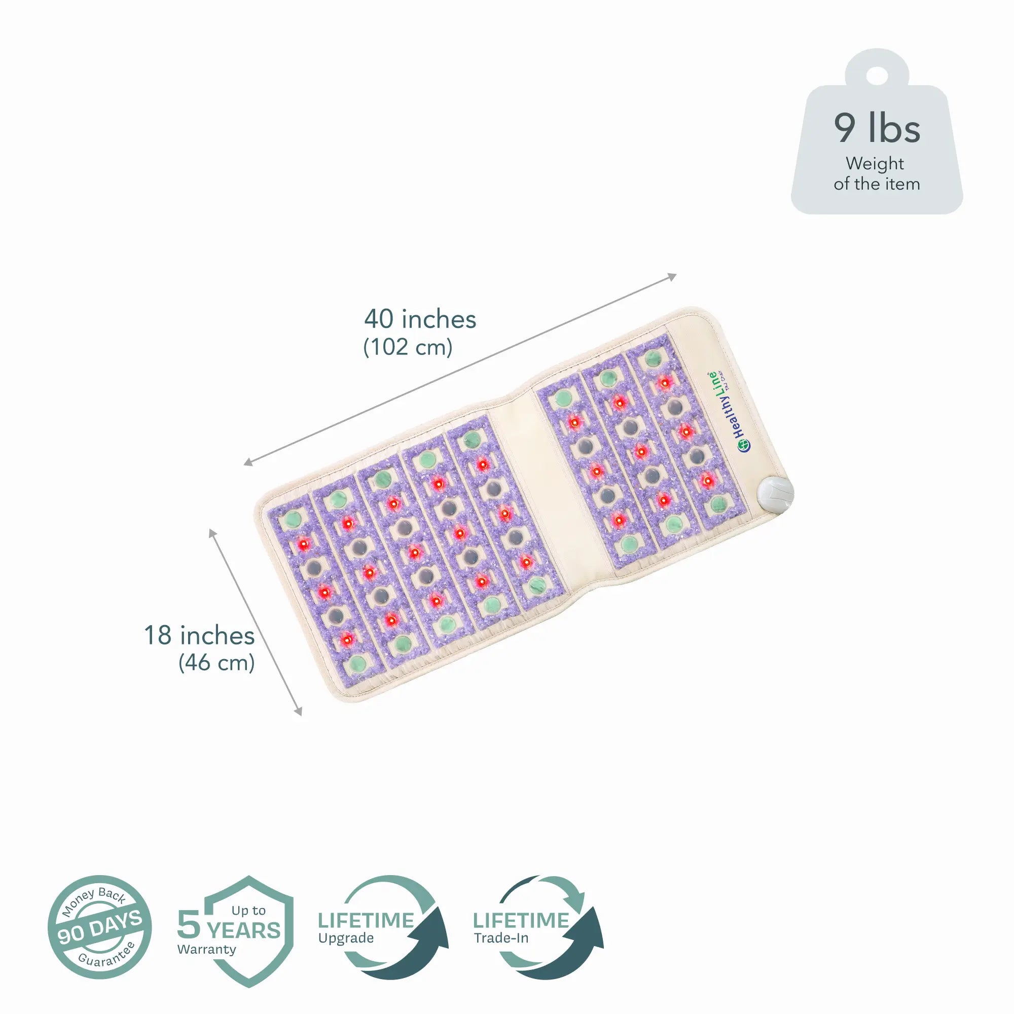 PEMF Infrared Heating Mats - TAJ Series (Classic Multi-Therapy System)
