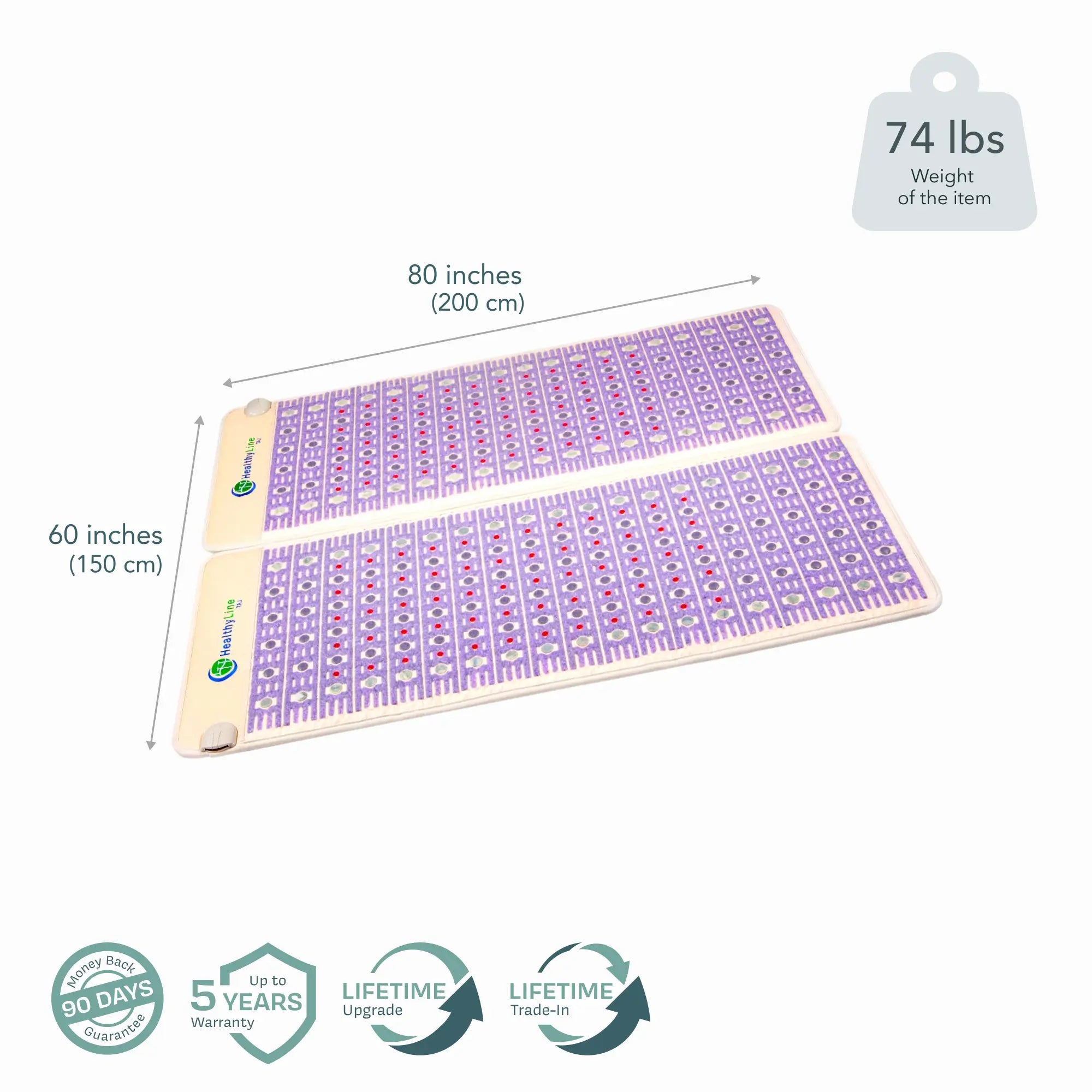 PEMF Infrared Sleep Mat - TAJ Bedding Series (Overnight Recovery System)