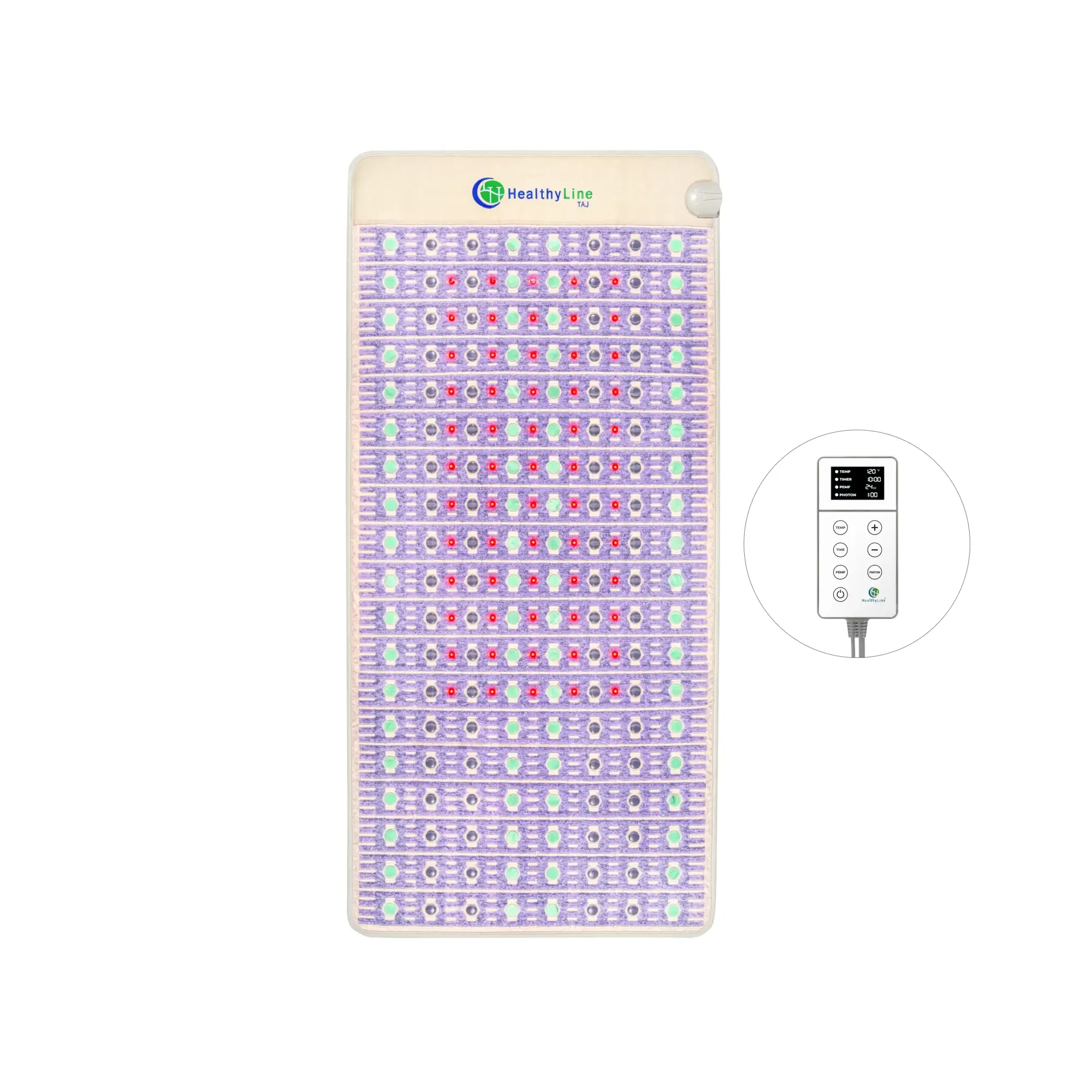 PEMF Infrared Sleep Mat - TAJ Bedding Series (Overnight Recovery System)