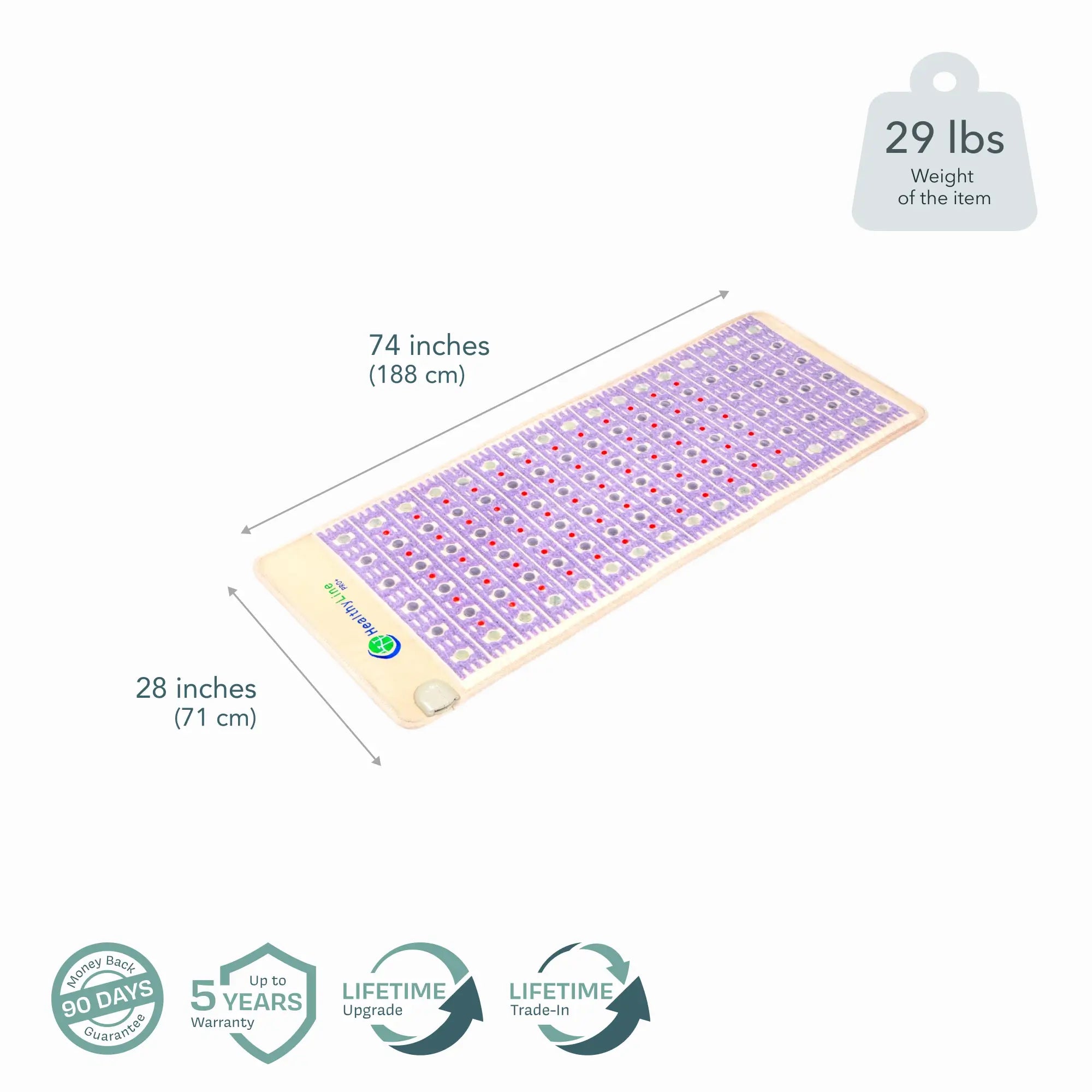 PEMF Infrared Heating Mats - TAJ Series (Classic Multi-Therapy System)