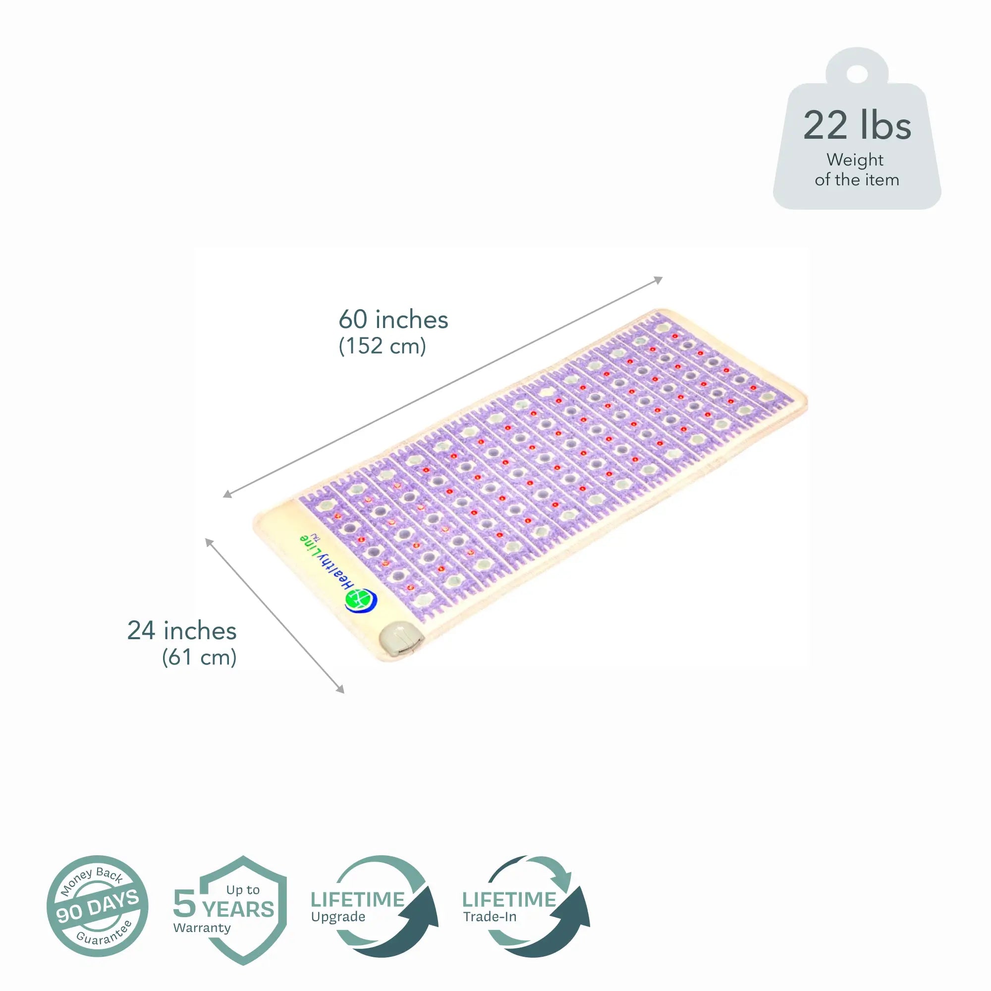 PEMF Infrared Heating Mats - TAJ Series (Classic Multi-Therapy System)