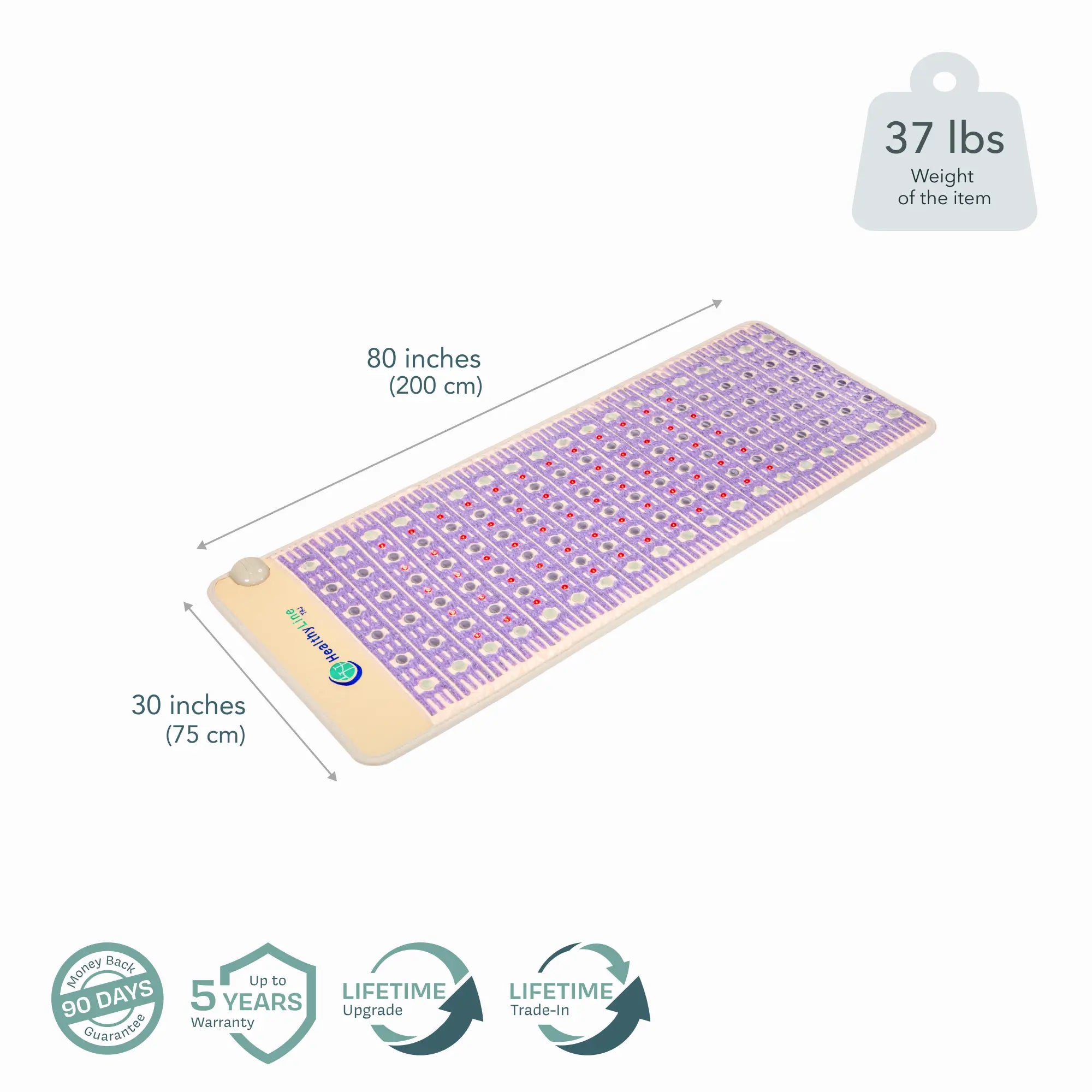 PEMF Infrared Sleep Mat - TAJ Bedding Series (Overnight Recovery System)