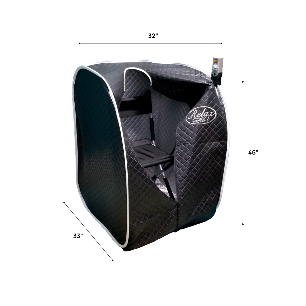 Black Pro Sauna Indoor Tent