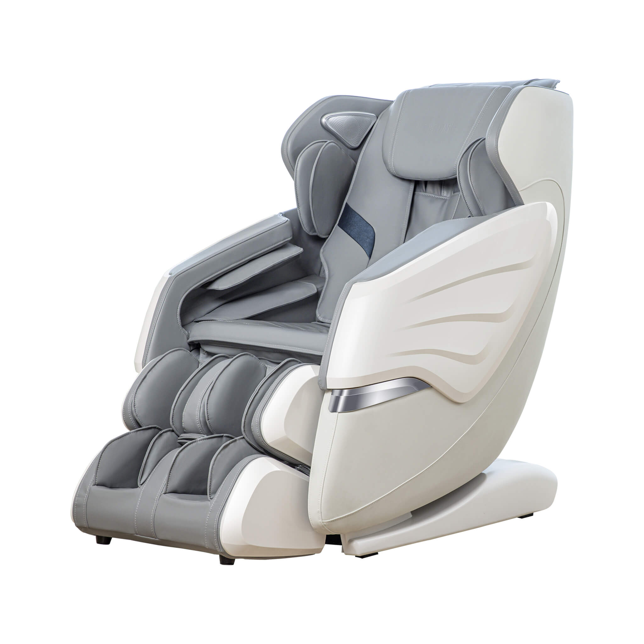 Bosscare Zero-Gravity Massage Chair With Voice and App Control, Gray