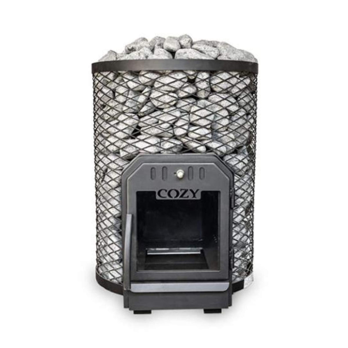 Cozy Heat O Thru-Wall – Wood-Burning Sauna Stove | 12 kW & 18 kW
