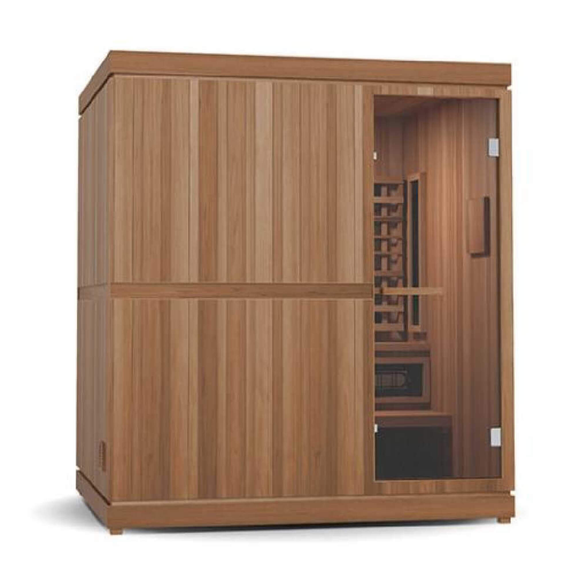 Finnmark FD-5 Trinity XL Sauna - Infrared, Steam, & Red Light Therapy (4-person)