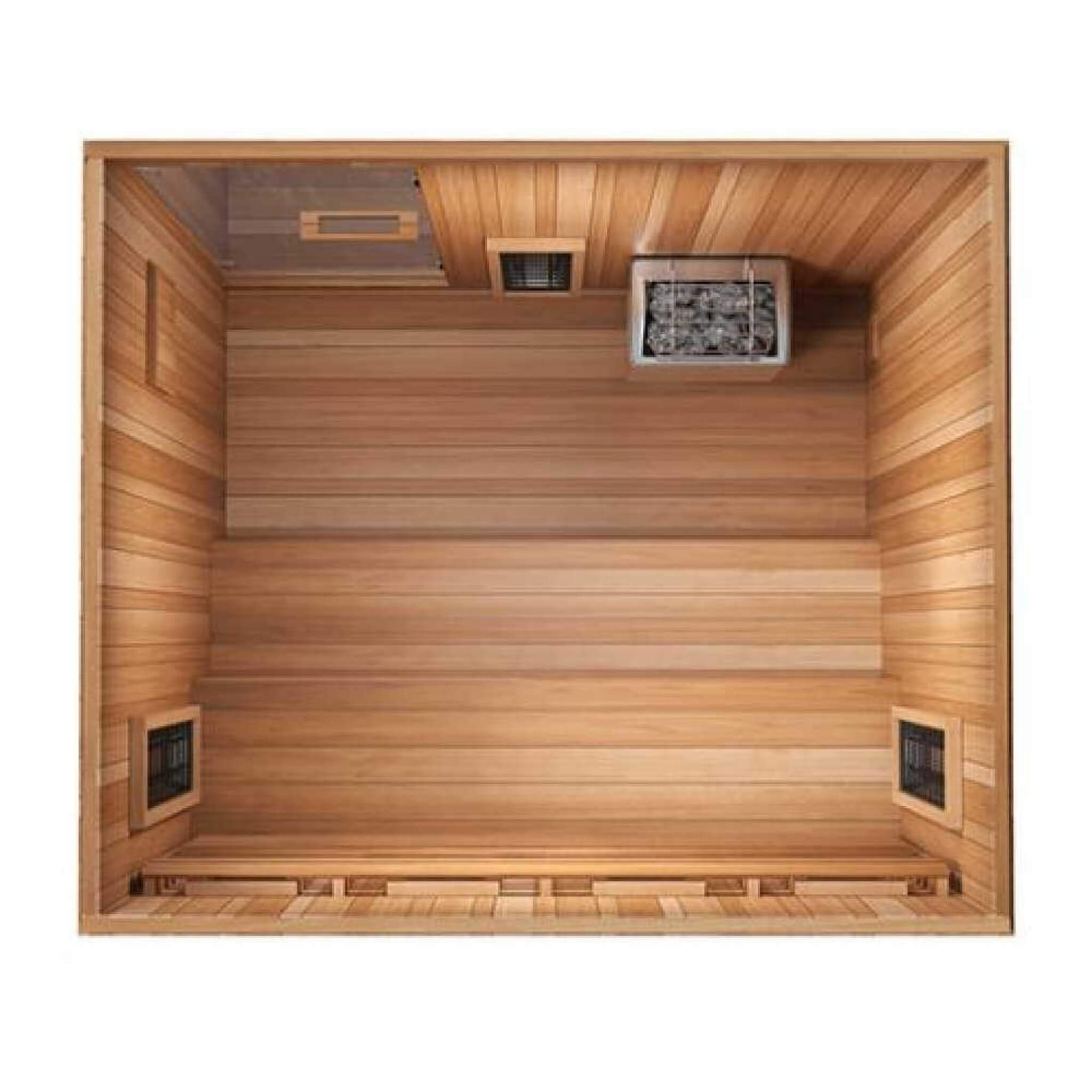 Finnmark FD-5 Trinity XL Sauna - Infrared, Steam, & Red Light Therapy (4-person)
