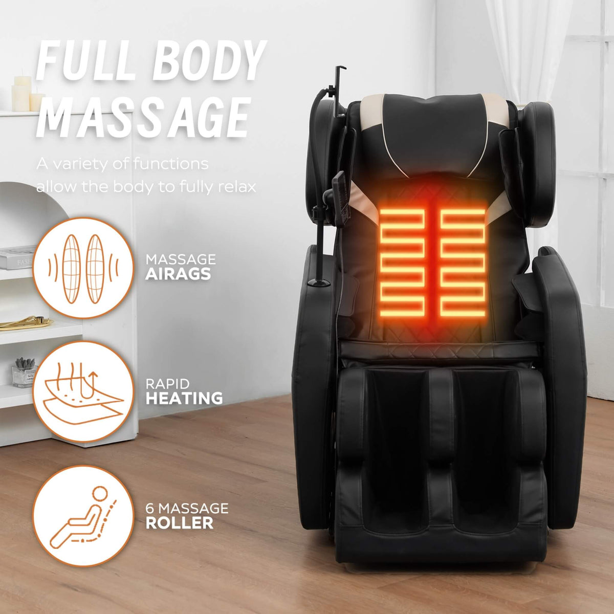 Airvana Nocturne Zero-Gravity Massage Chair