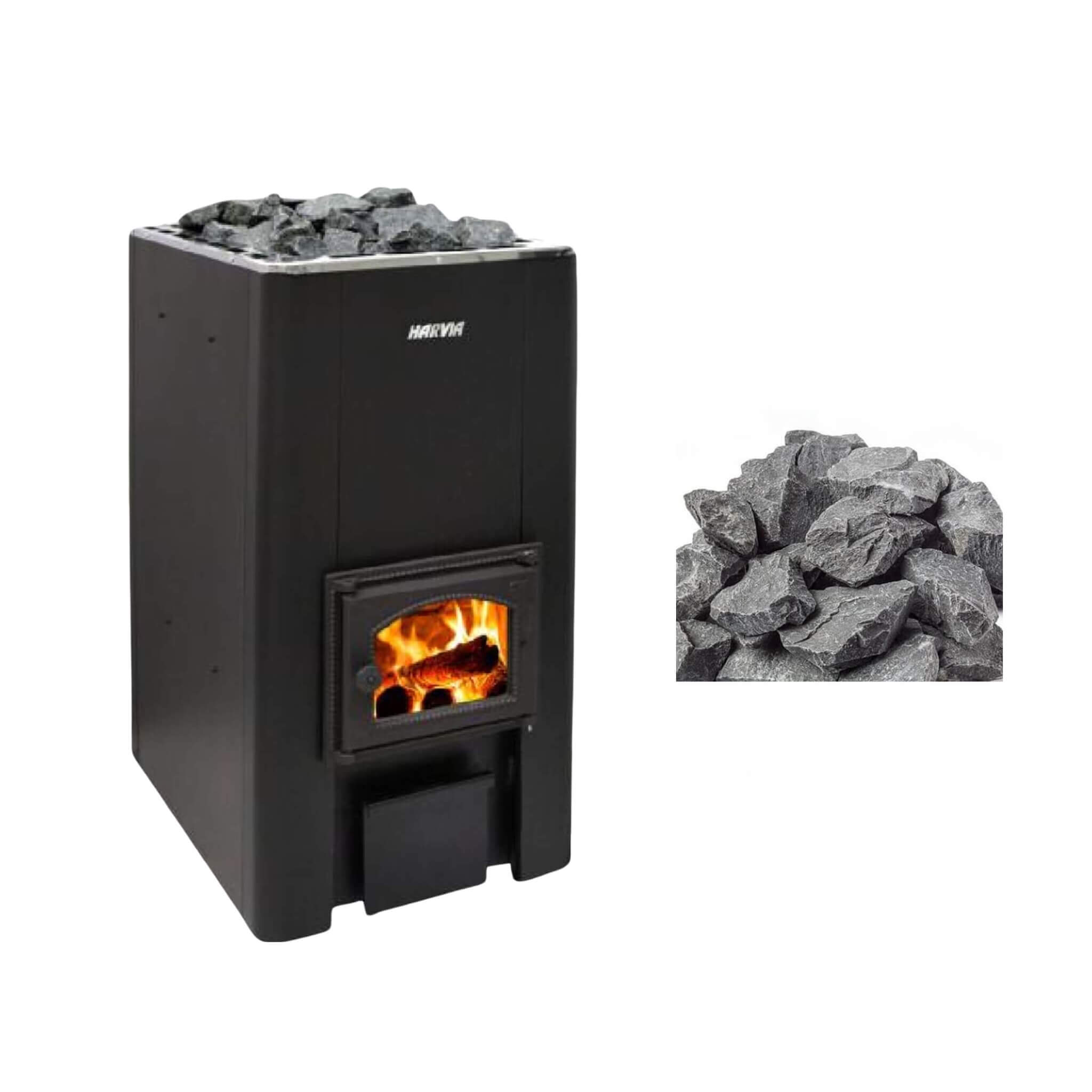 Harvia 50 40 kW Wood-Burning Sauna Stove