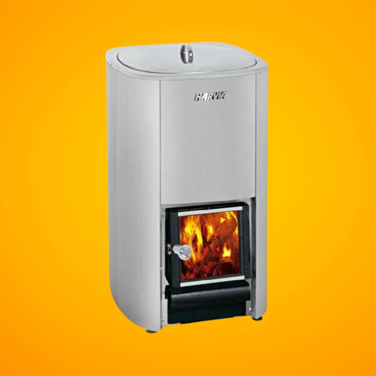 Harvia Cauldron 50 Liter Wood-Burning Water Heater Stove [WP500]