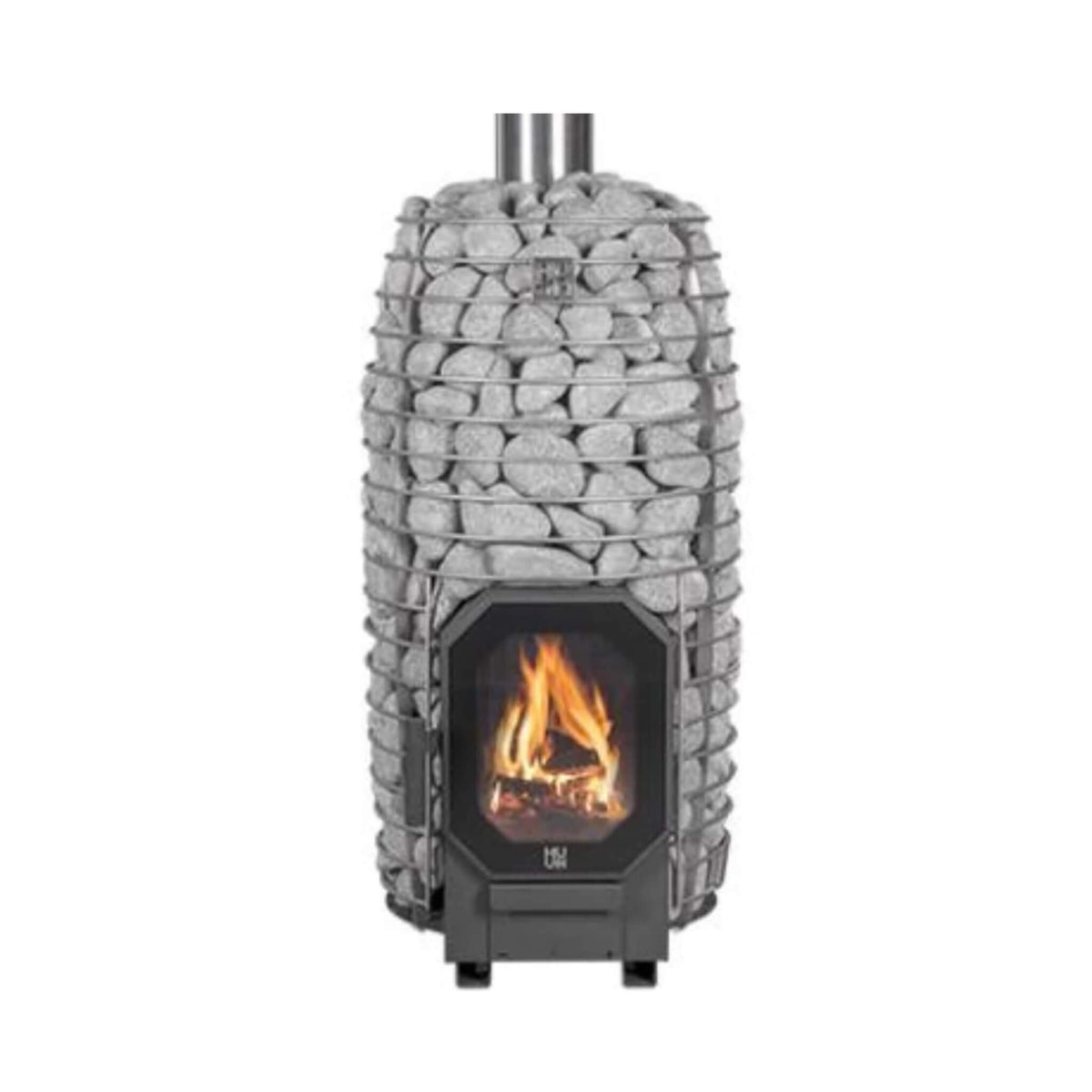 HUUM HIVE Flow Mini – 8.5 kW Wood-Burning Sauna Stove with Ash Drawer