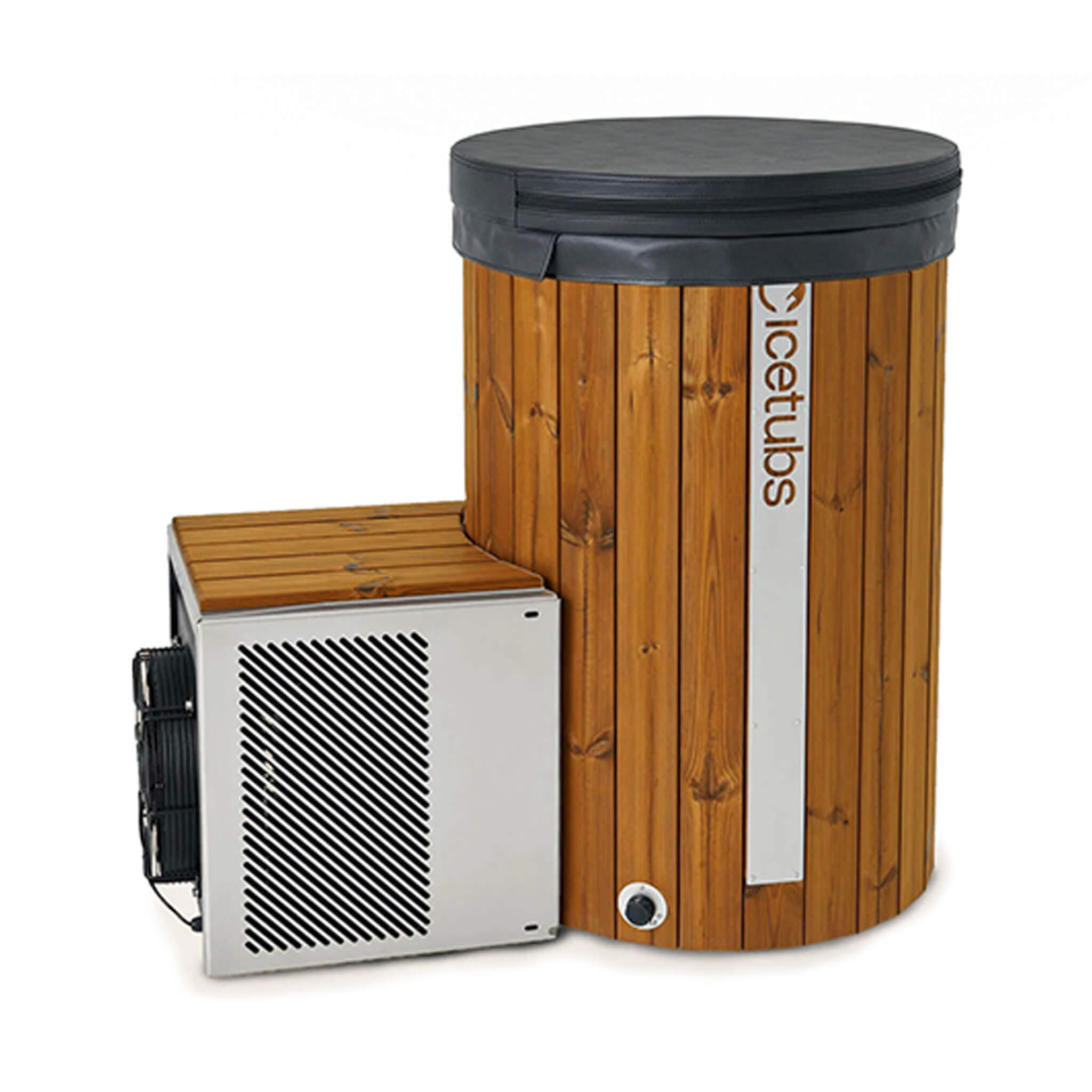 Icetubs Icebarrel Cold Plunge Tub | Cold & Hot Immersion Barrel with Filtration System, App Control & Thermowood Construction