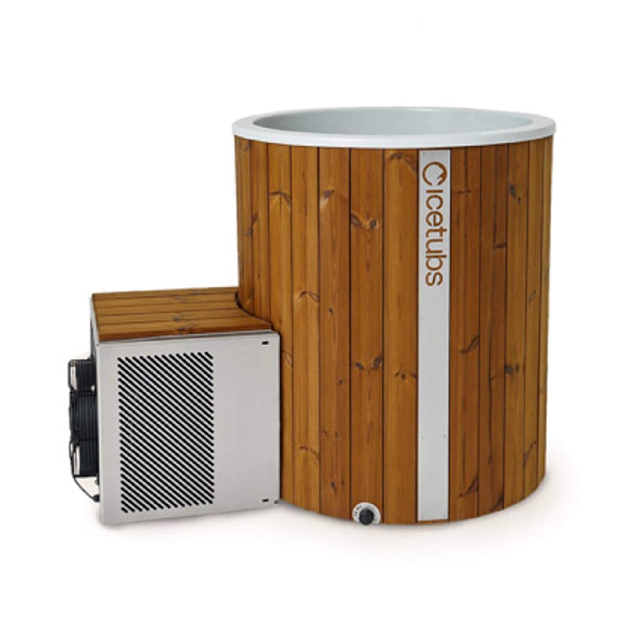 Icetubs IceBarrel XL Cold Plunge Tub | Extra-Large Hot & Cold Immersion Barrel with 3-Stage Filtration, App Control & Thermowood Construction