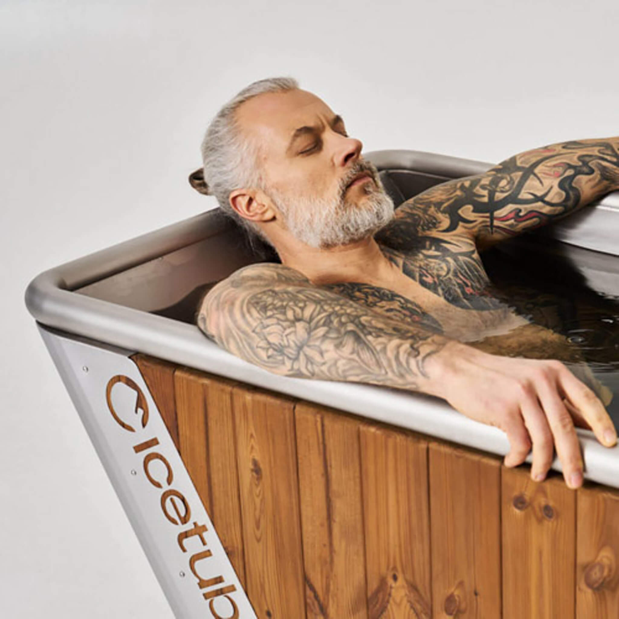 Icetubs Icebath Cold Therapy Bath | Hot & Cold Immersion Tub with 3-Stage Filtration, App Control & Premium Thermowood Construction