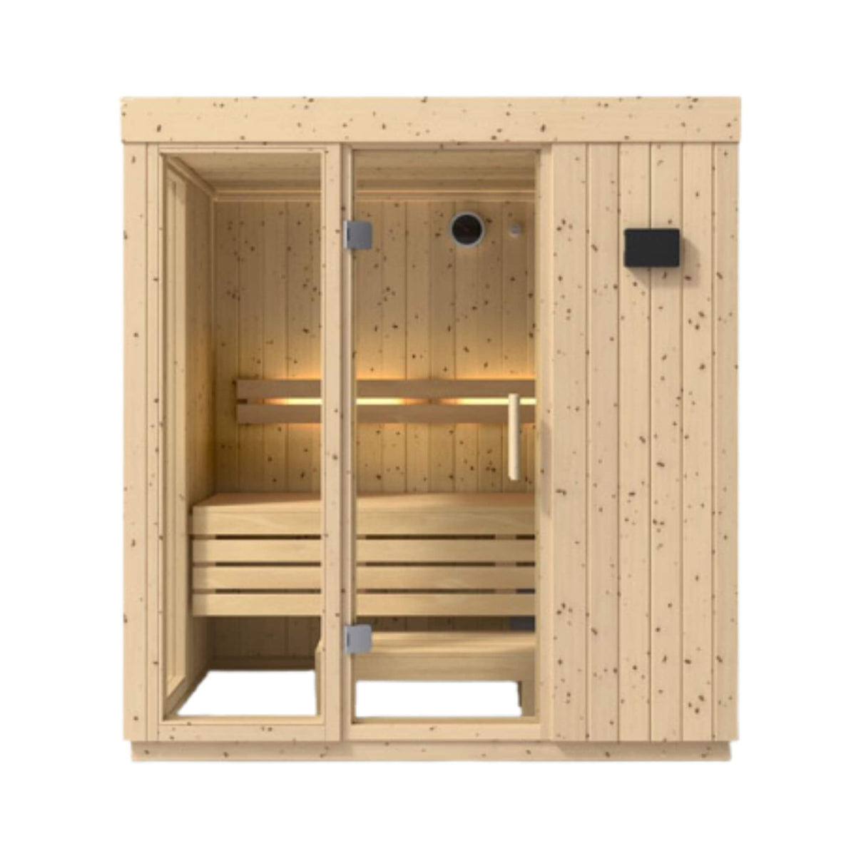 Kohler C1 Indoor Scandinavian Spruce Sauna Kit