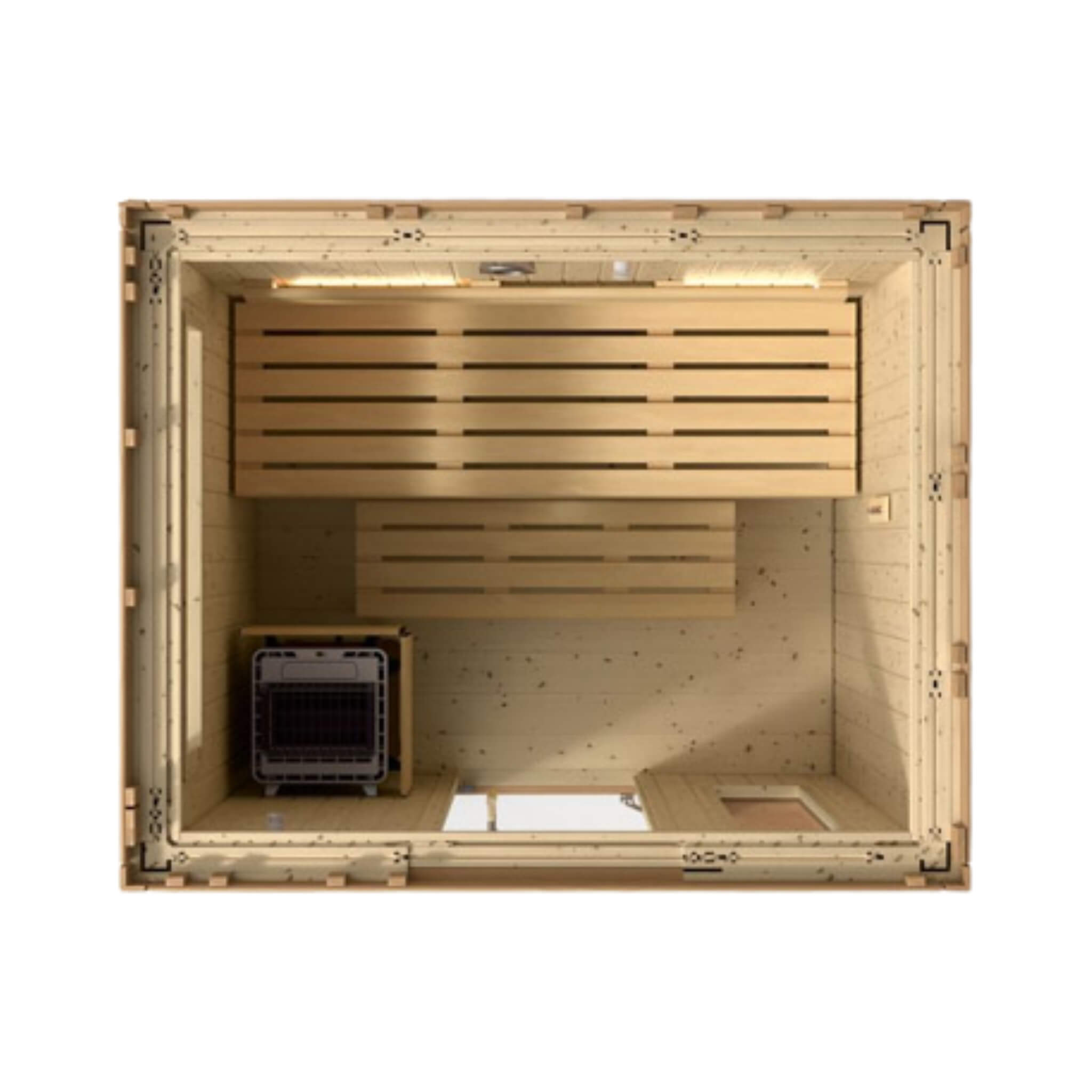 Kohler C2 Outdoor Douglas Fir Sauna Kit