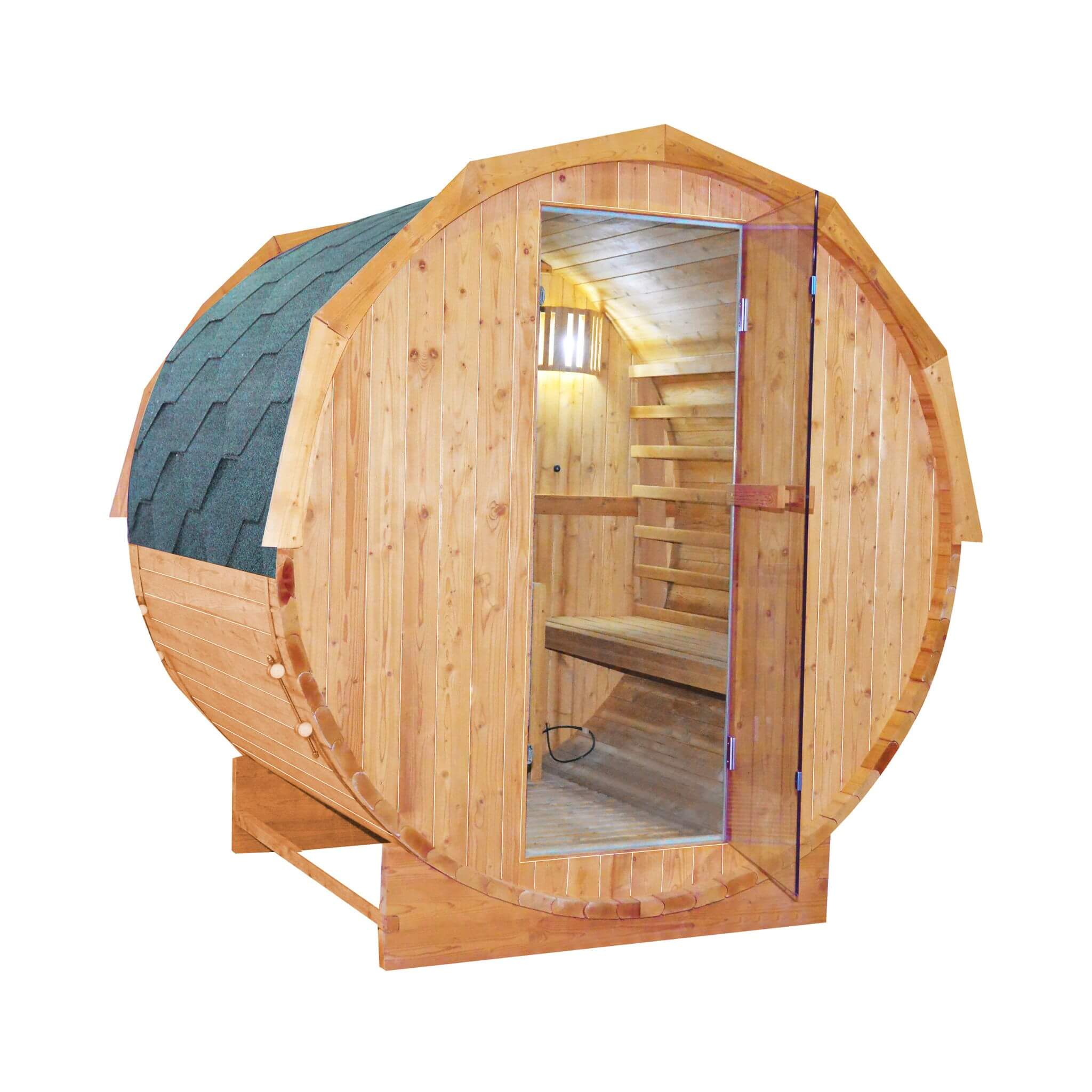 Thermora Ignite Outdoor Barrel Sauna With 4.5 kW Heater