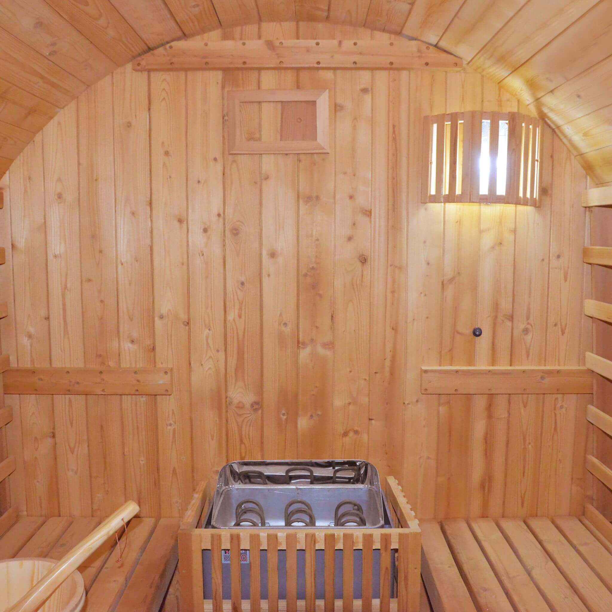 Thermora Ignite Outdoor Barrel Sauna With 4.5 kW Heater