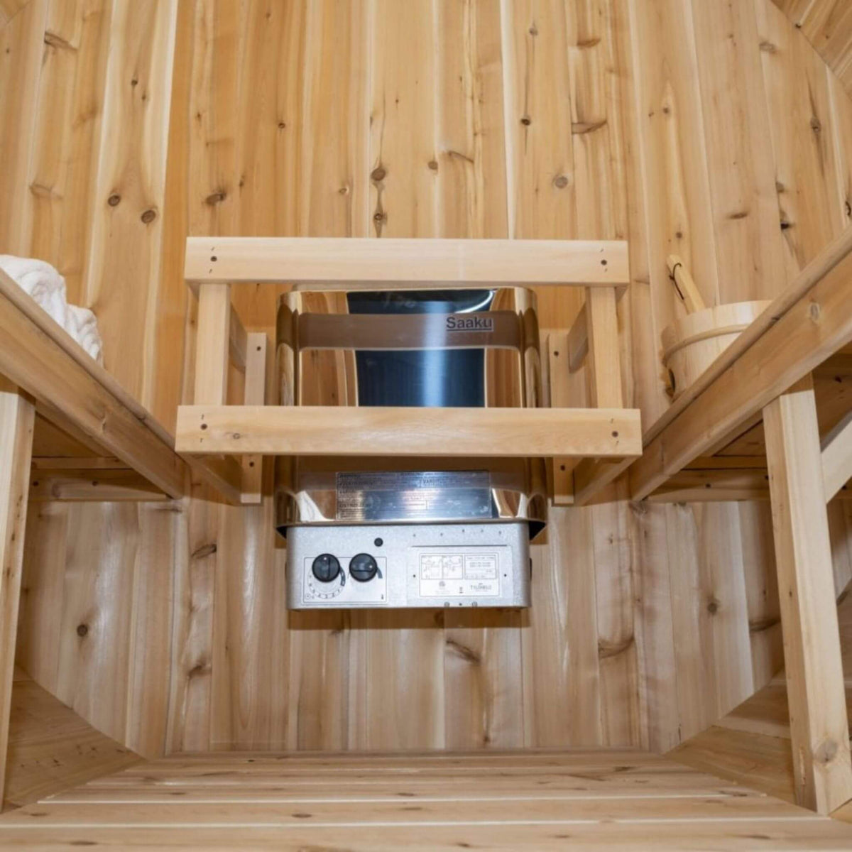 Dundalk Leisurecraft Harmony 4-Person Barrel Sauna