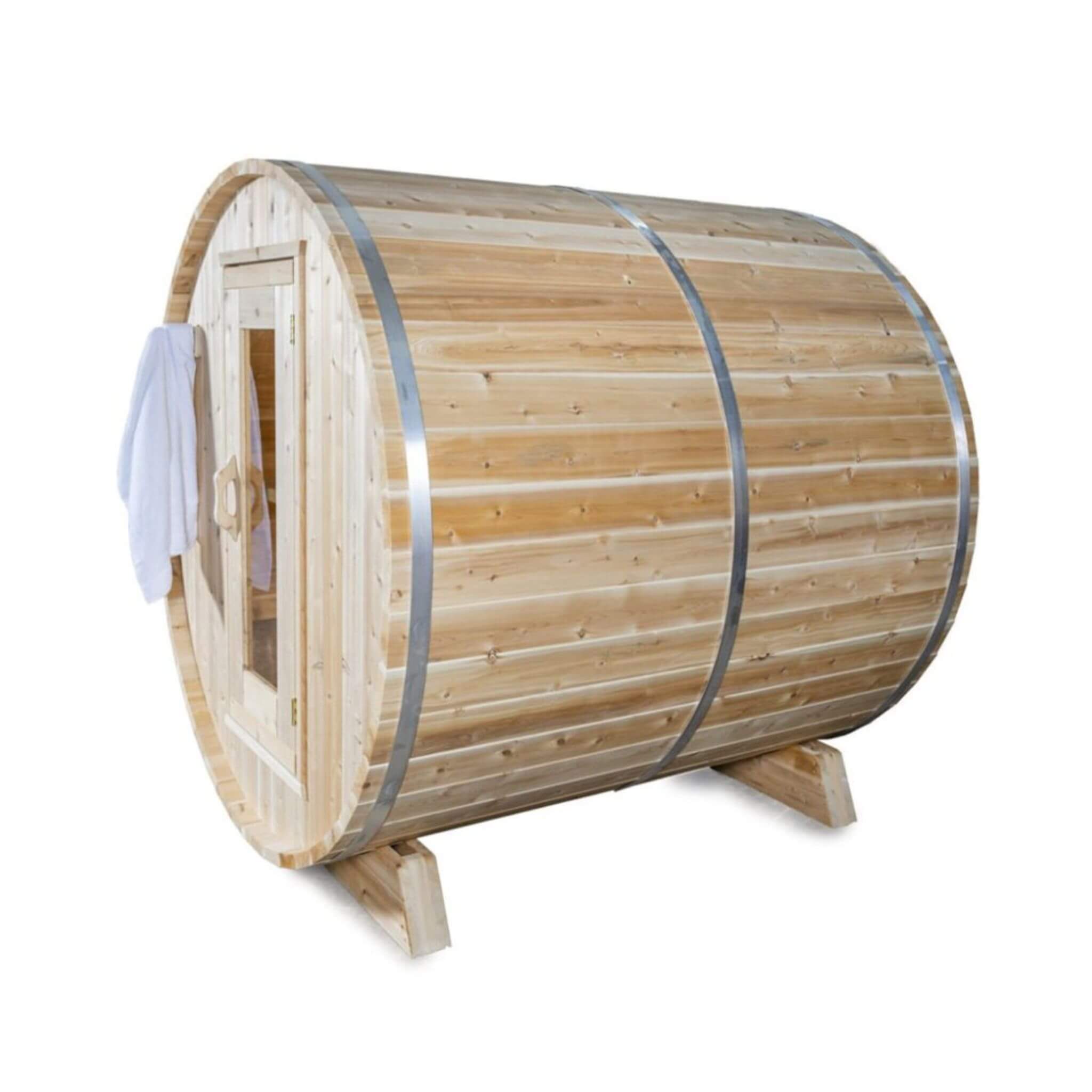 Dundalk Leisurecraft Harmony 4-Person Barrel Sauna