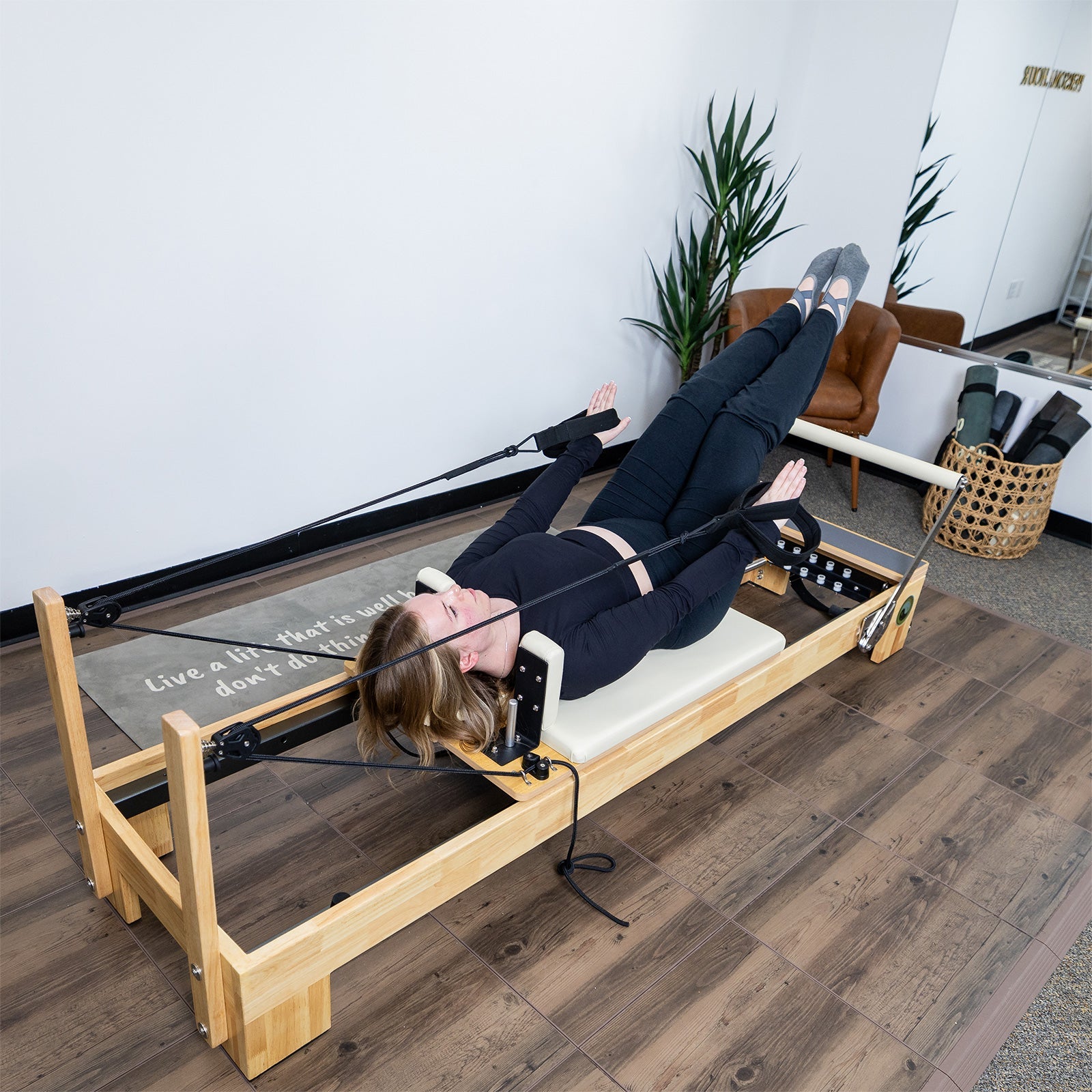 PersonalHour Nano Pro Lite Pilates Reformer – Pink