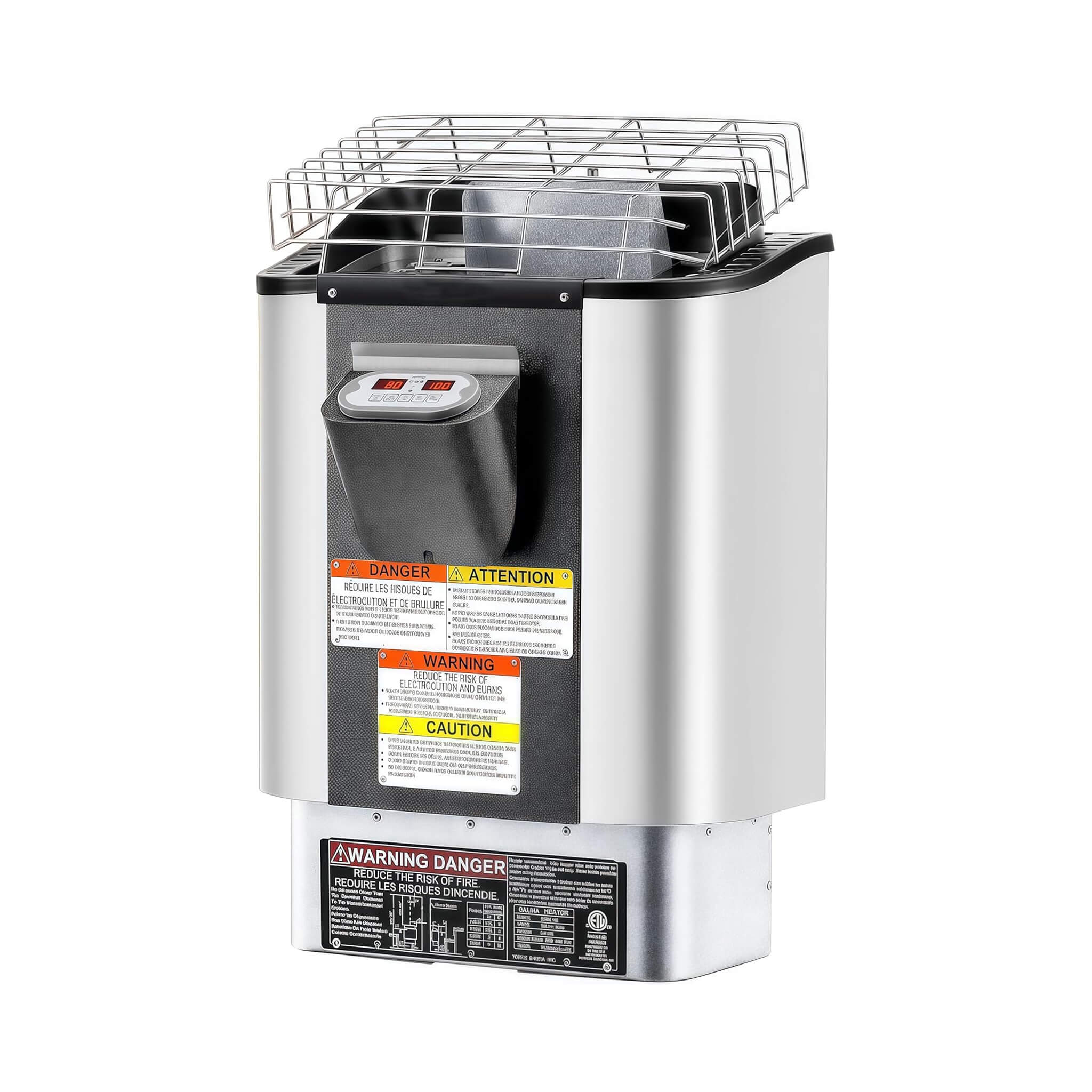 Thermora Haven Outdoor Barrel Sauna With 4.5 kW Heater