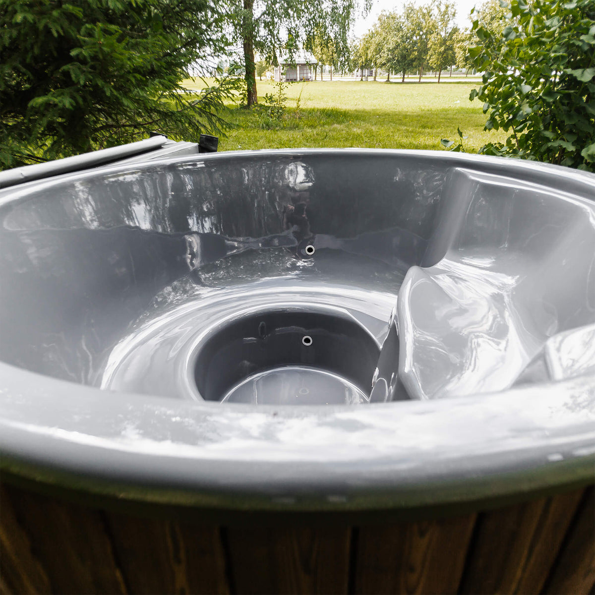 ThermoWood 4-Person Wood-Fired Hot Tub