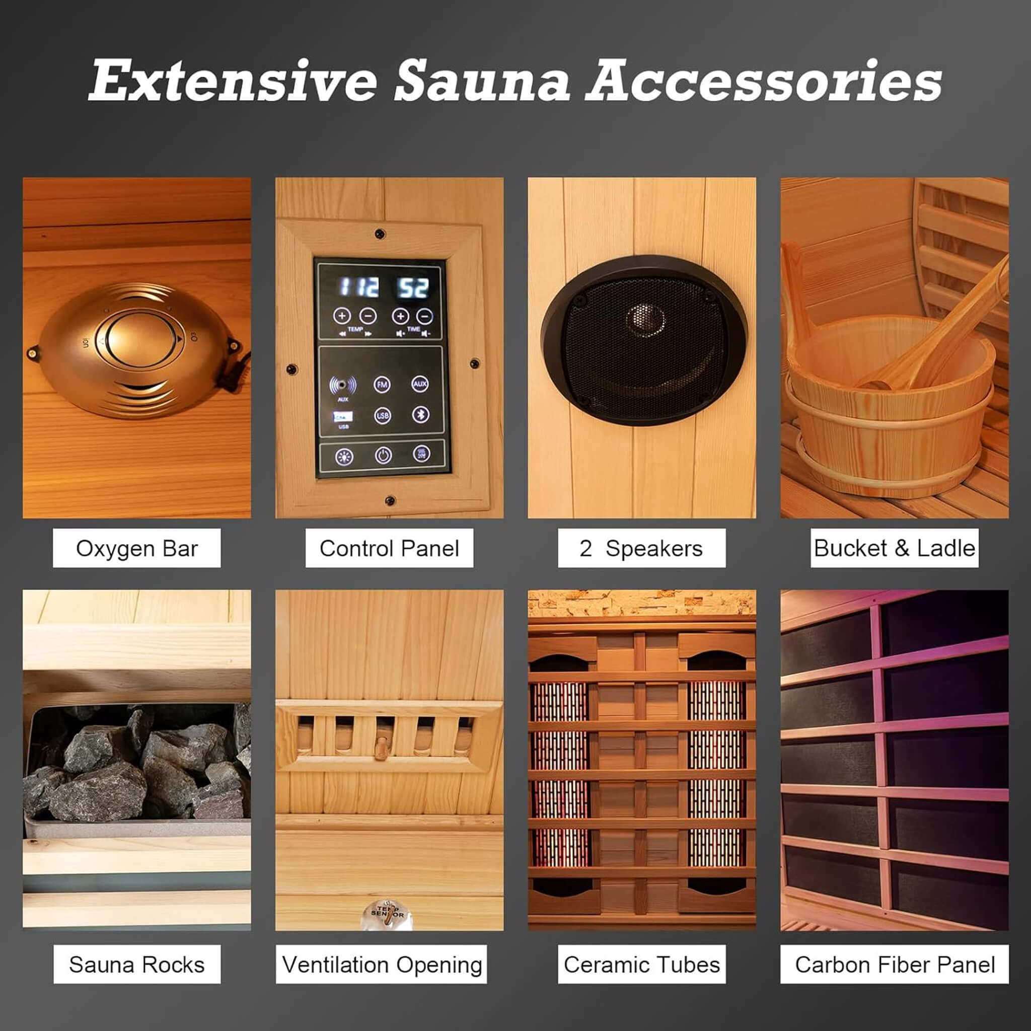 Rövia Aurora 3-Person Hybrid Sauna
