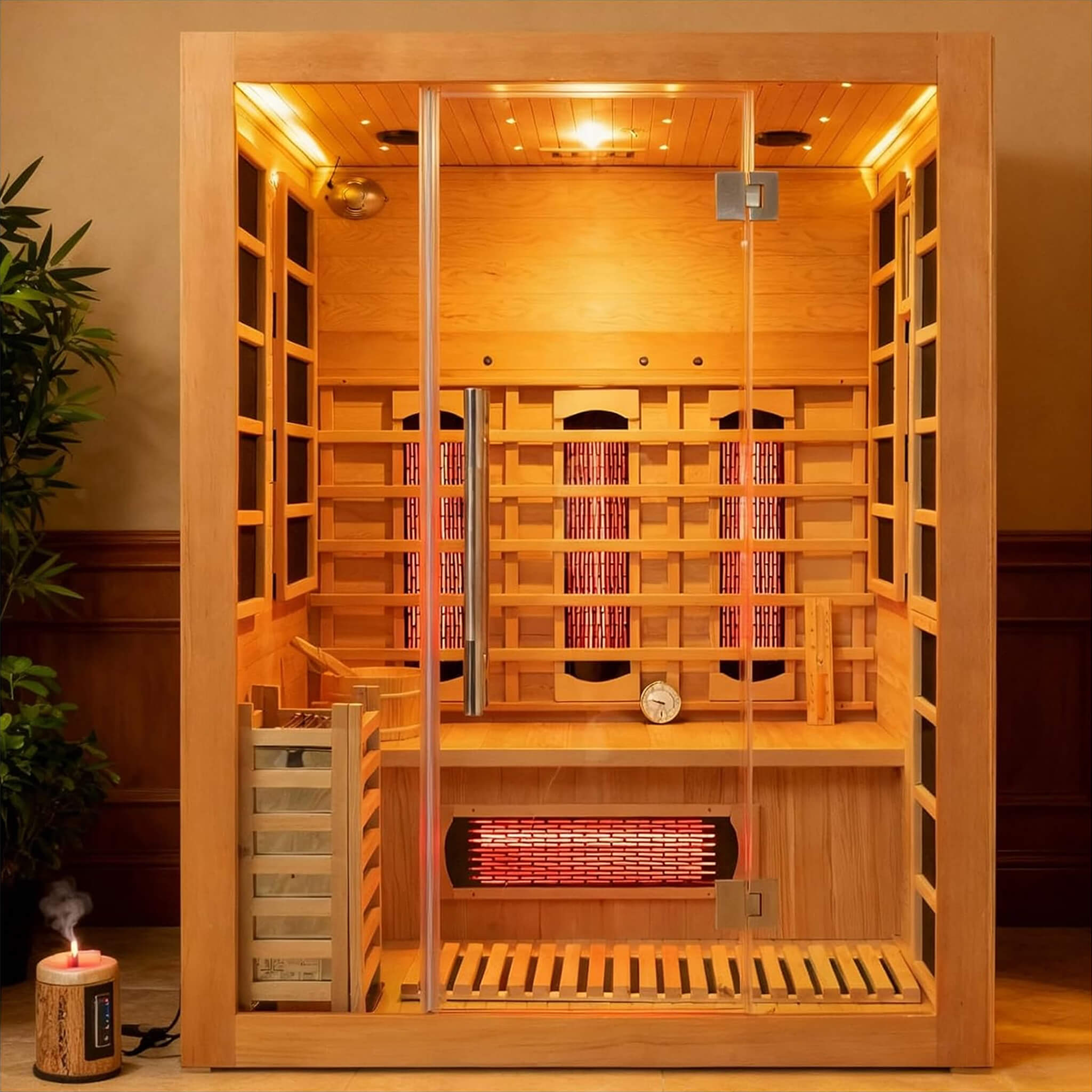 Rövia Aurora 3-Person Hybrid Sauna